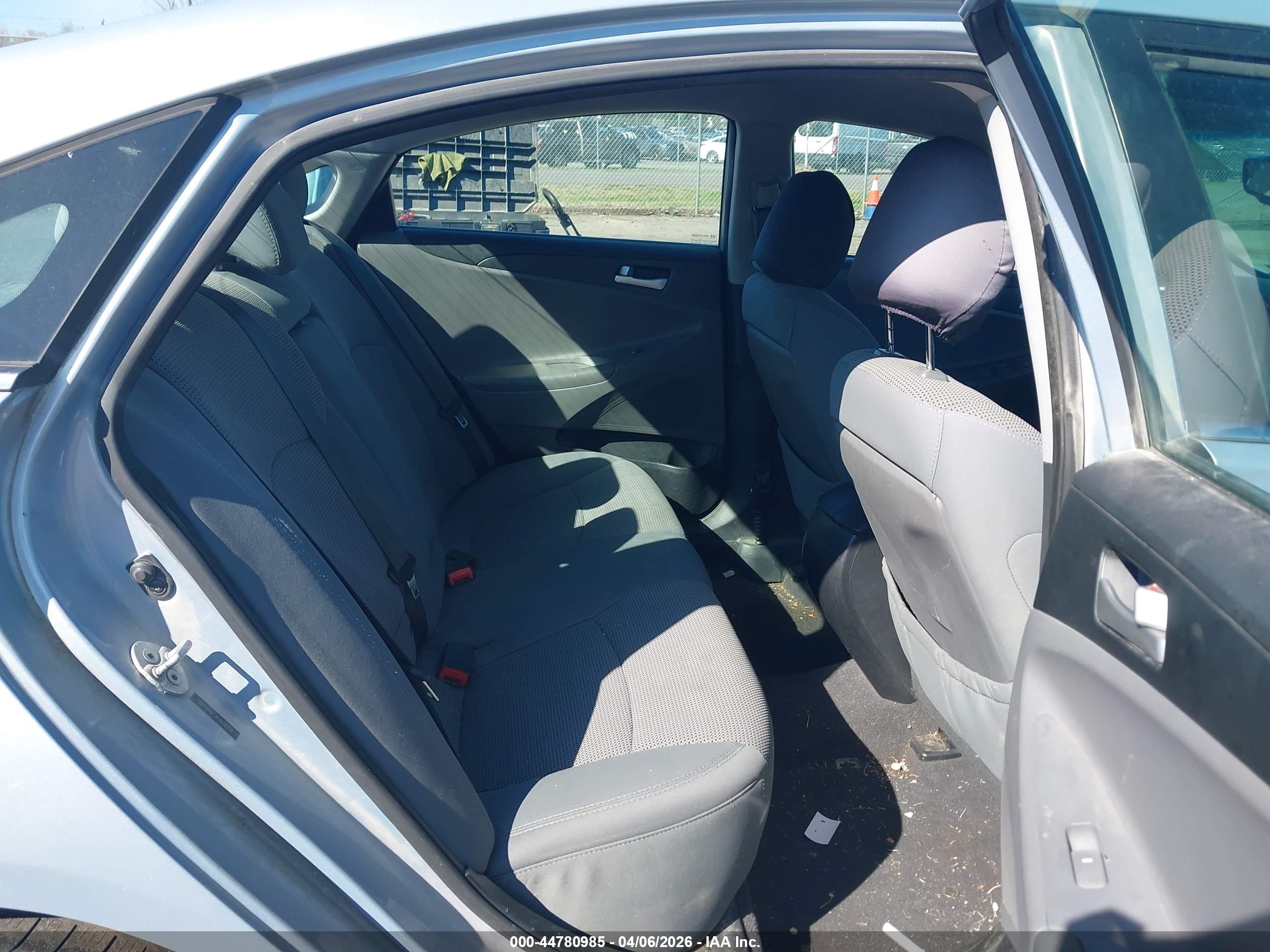 2014 Hyundai Sonata Gls Light Blue vin: 5NPEB4AC2EH828724