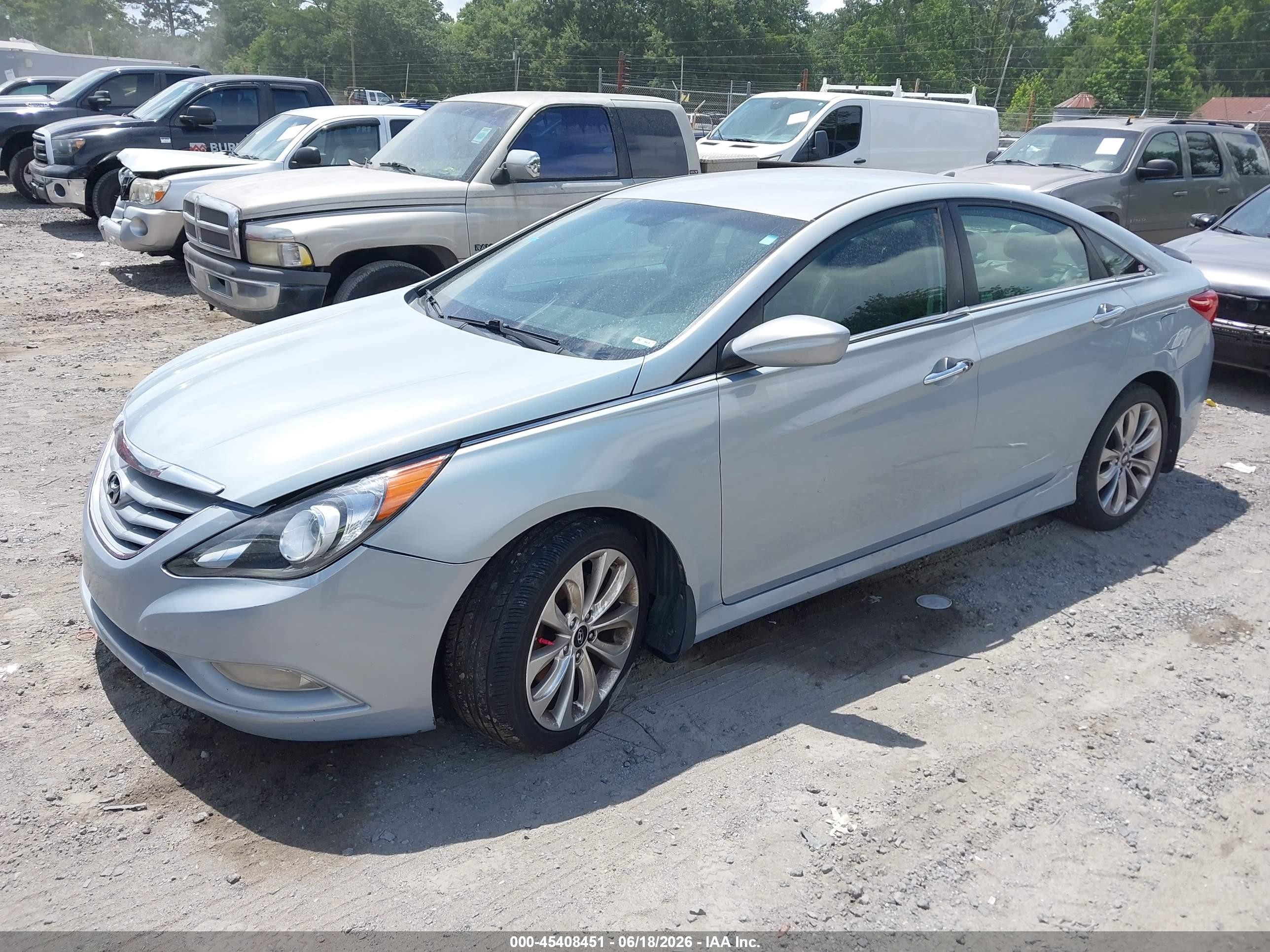 2014 Hyundai Sonata Gls Light Blue vin: 5NPEB4AC2EH829713