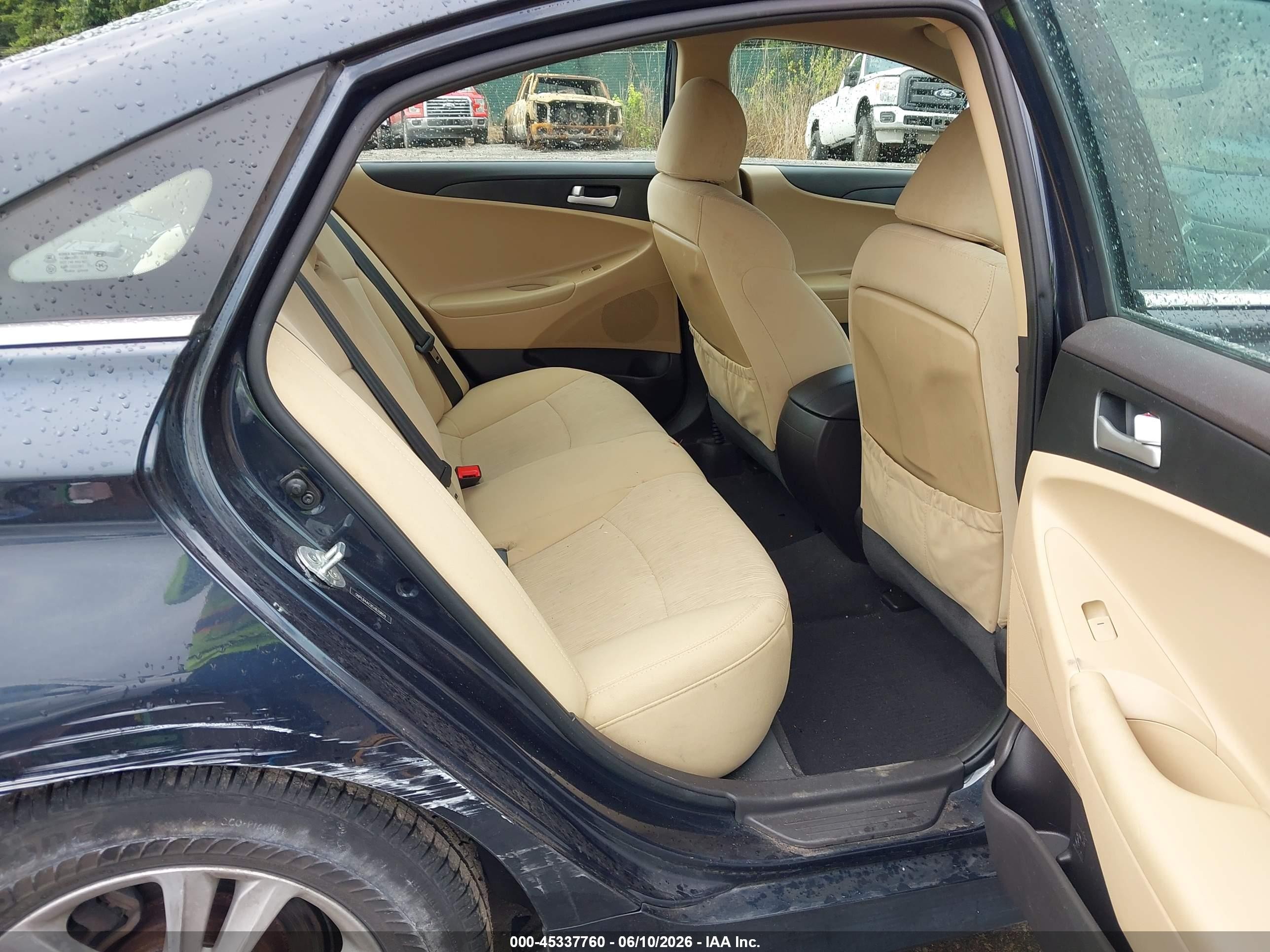 2014 Hyundai Sonata Gls Blue vin: 5NPEB4AC2EH830859
