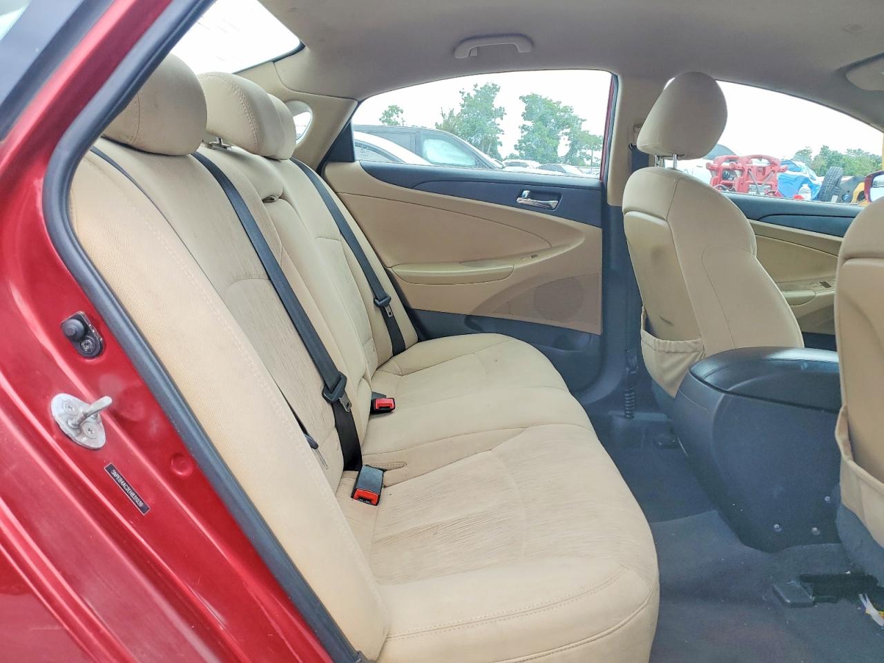 2014 Hyundai Sonata Gls Red vin: 5NPEB4AC2EH831039
