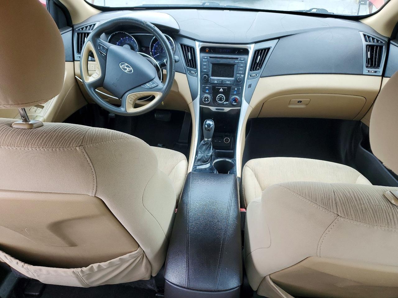 2014 Hyundai Sonata Gls Red vin: 5NPEB4AC2EH831039