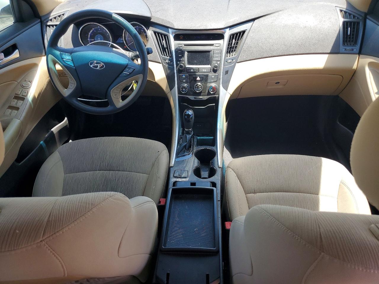 2014 Hyundai Sonata Gls White vin: 5NPEB4AC2EH839366