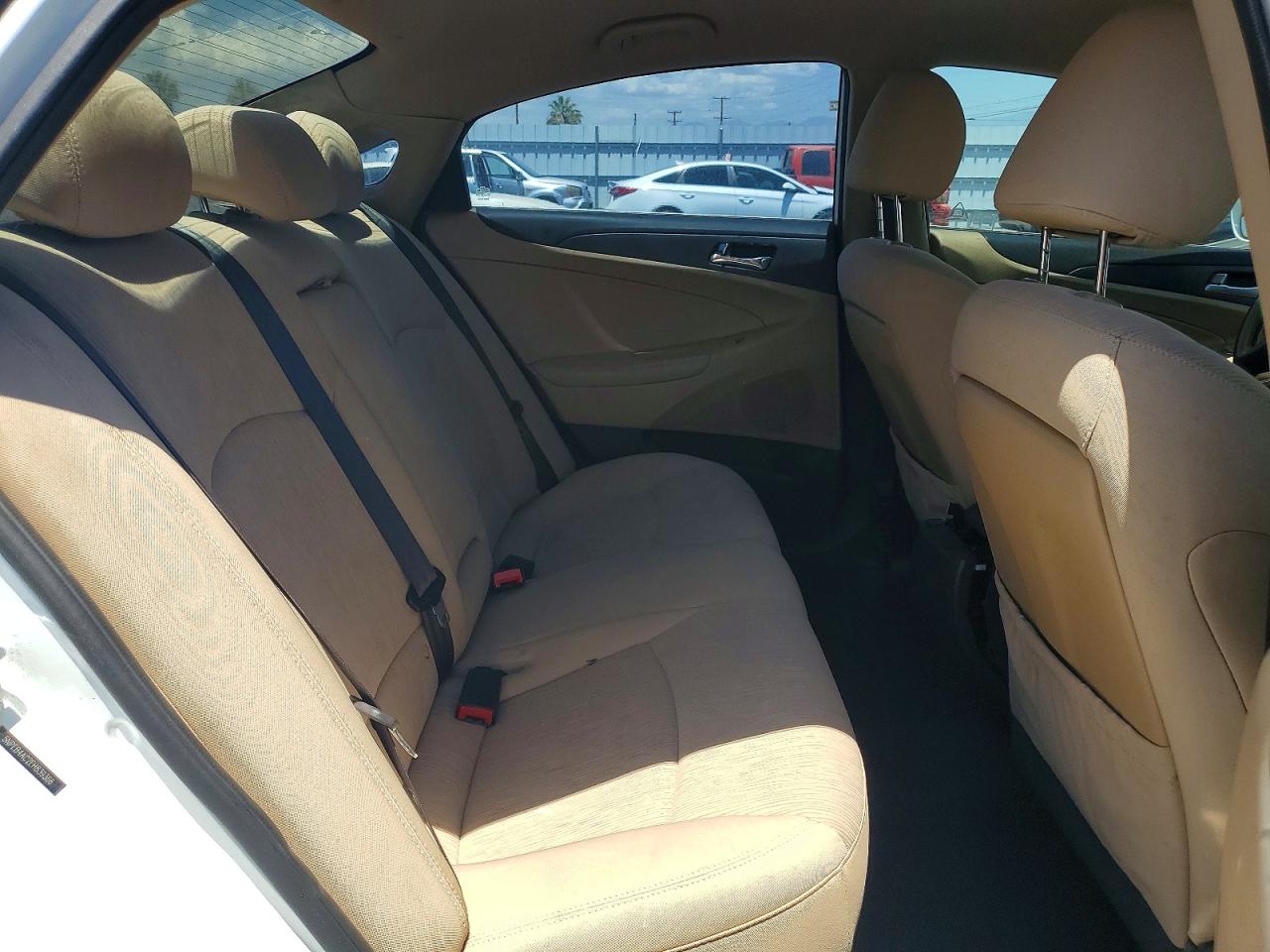 2014 Hyundai Sonata Gls White vin: 5NPEB4AC2EH839366