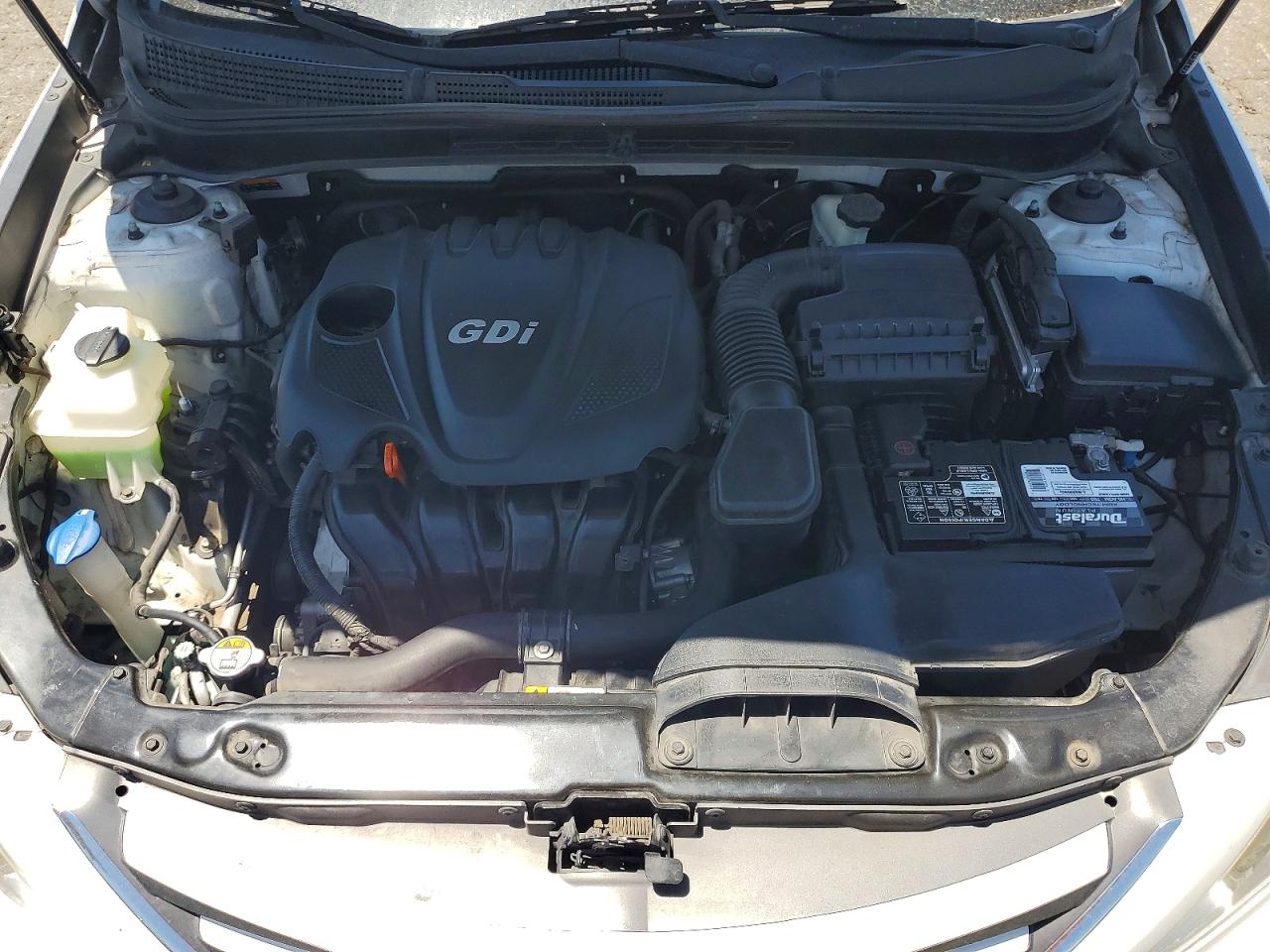 2014 Hyundai Sonata Gls White vin: 5NPEB4AC2EH839366