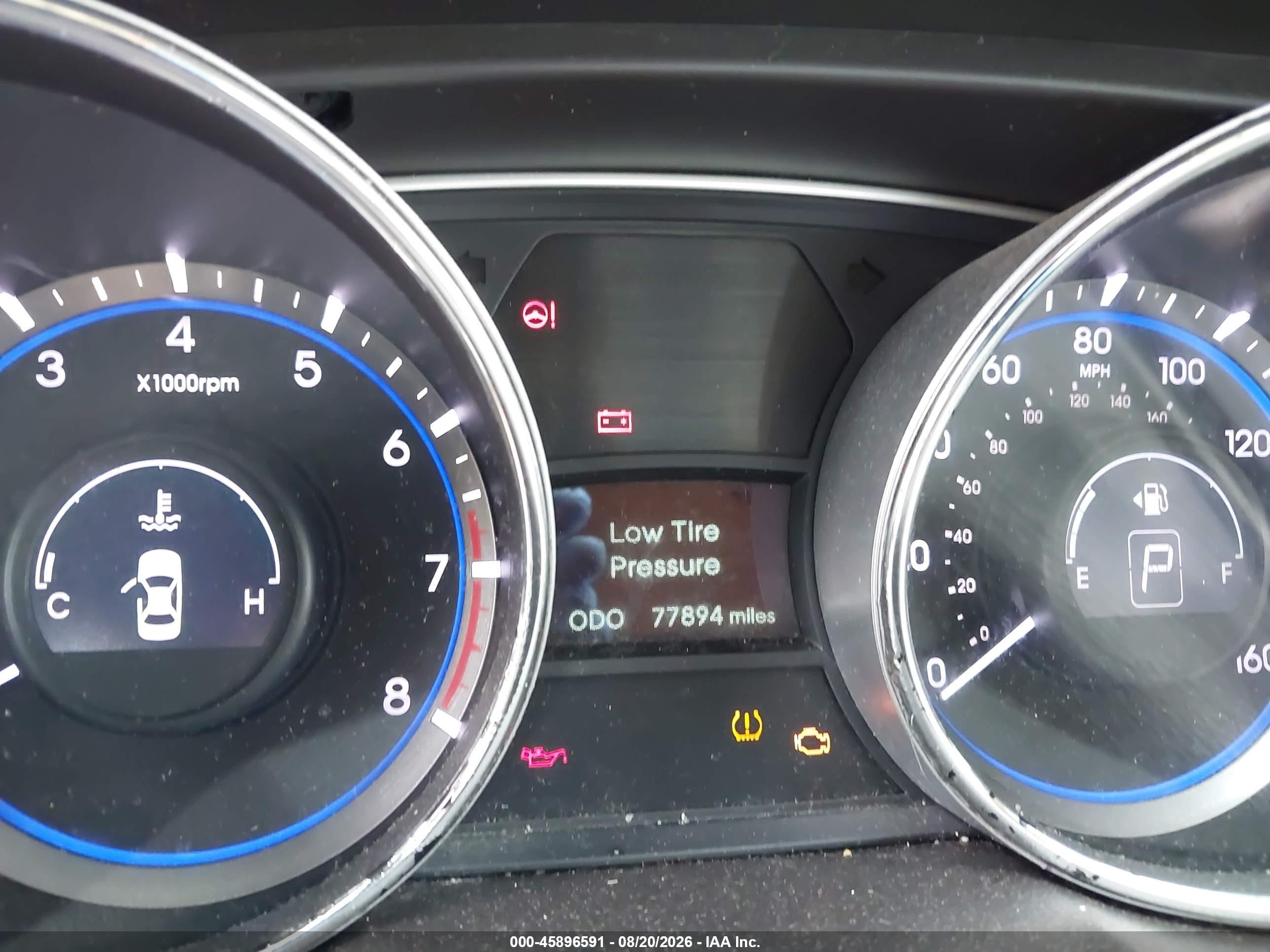 2014 Hyundai Sonata Gls Белый vin: 5NPEB4AC2EH841148