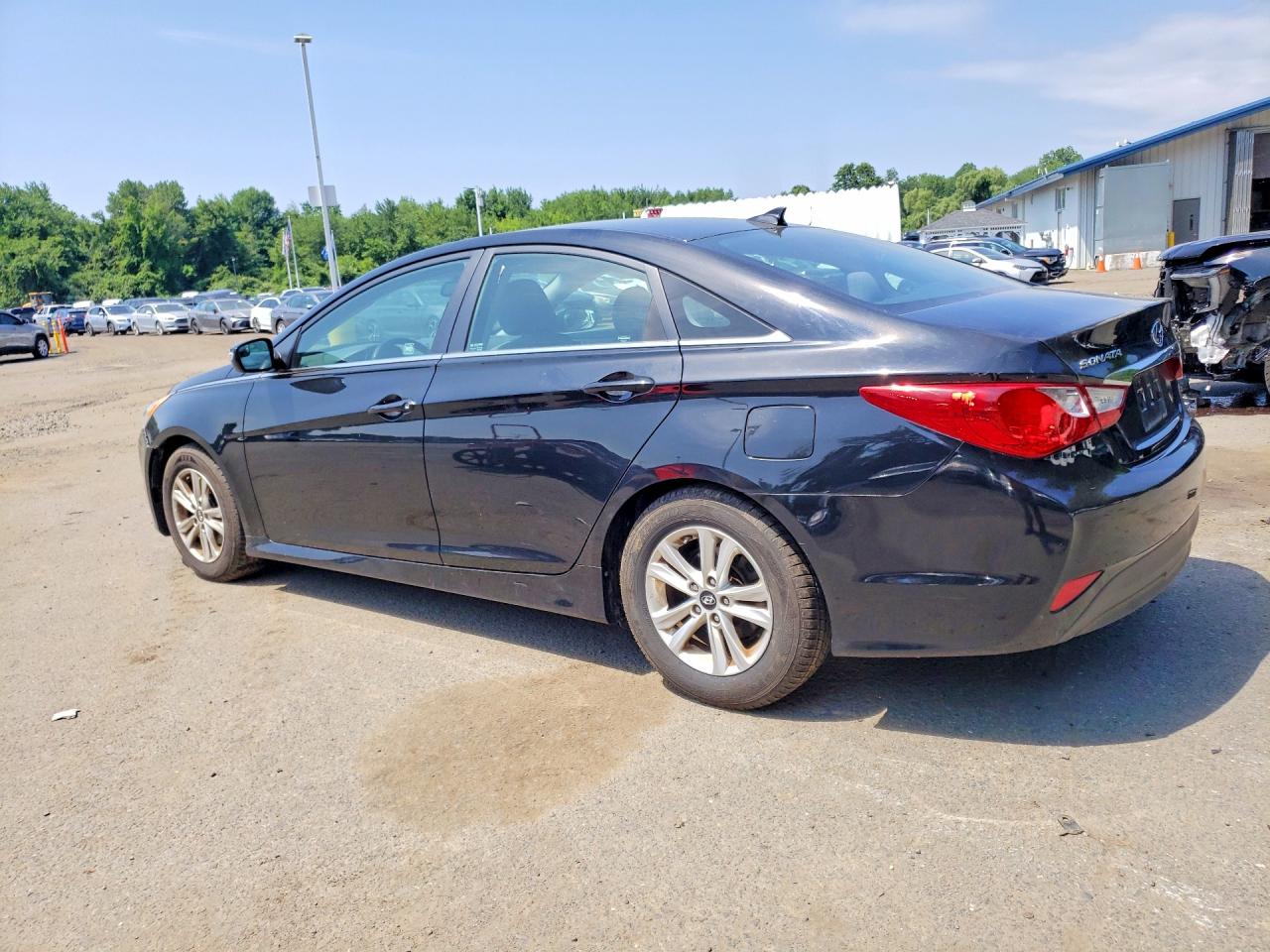 2014 Hyundai Sonata Gls Black vin: 5NPEB4AC2EH845023