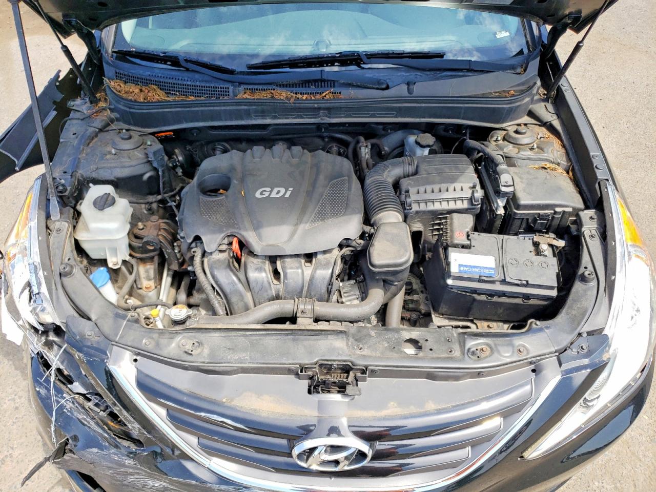 2014 Hyundai Sonata Gls Black vin: 5NPEB4AC2EH845023