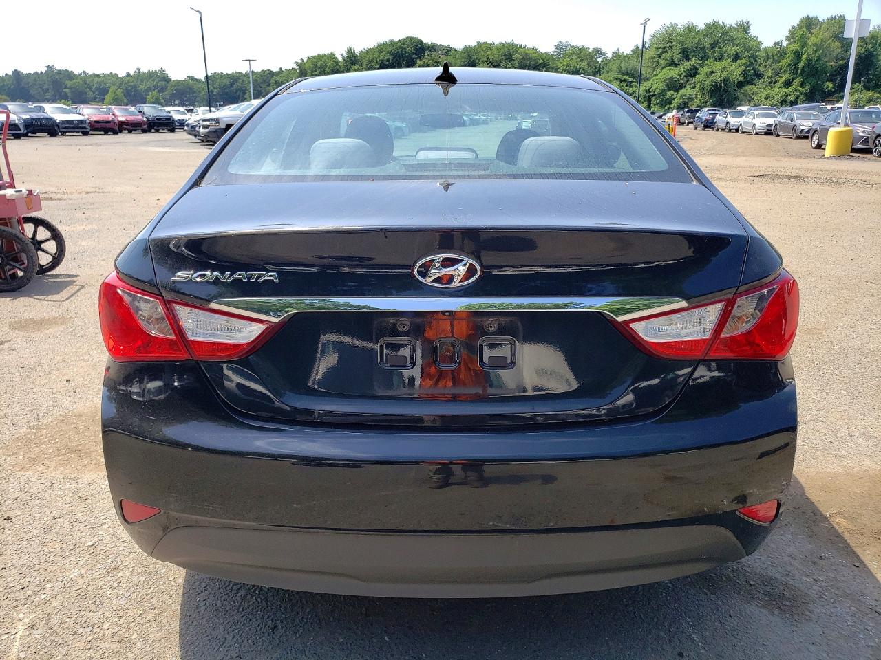 2014 Hyundai Sonata Gls Black vin: 5NPEB4AC2EH845023