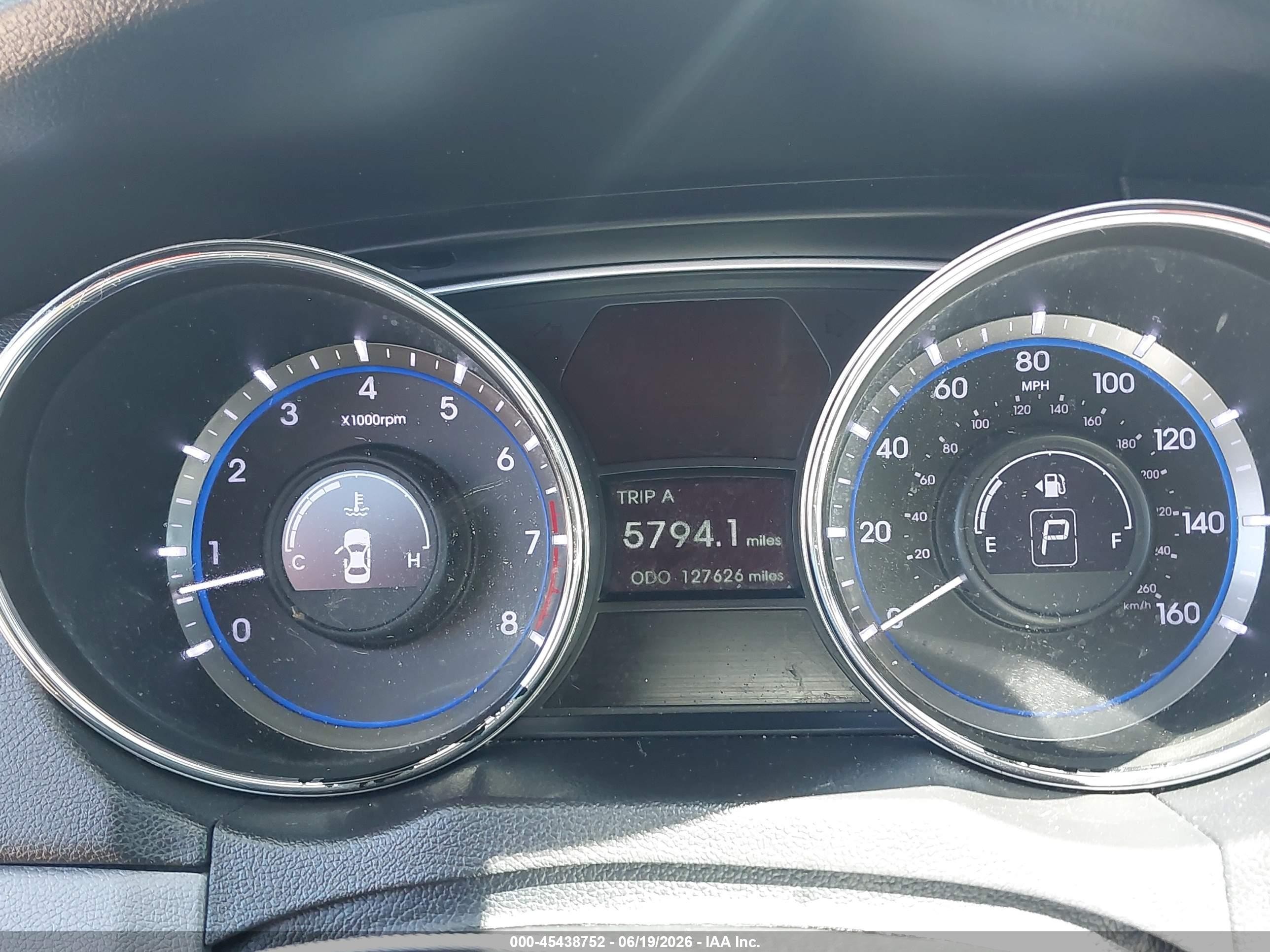 2014 Hyundai Sonata Gls White vin: 5NPEB4AC2EH855227