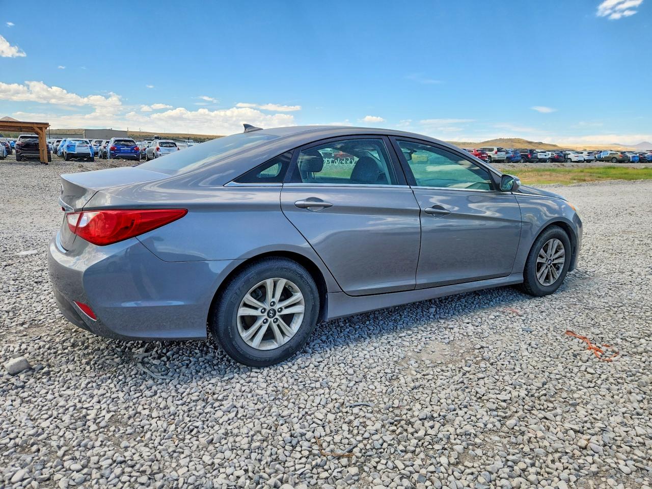 2014 Hyundai Sonata Gls Угольный vin: 5NPEB4AC2EH858175