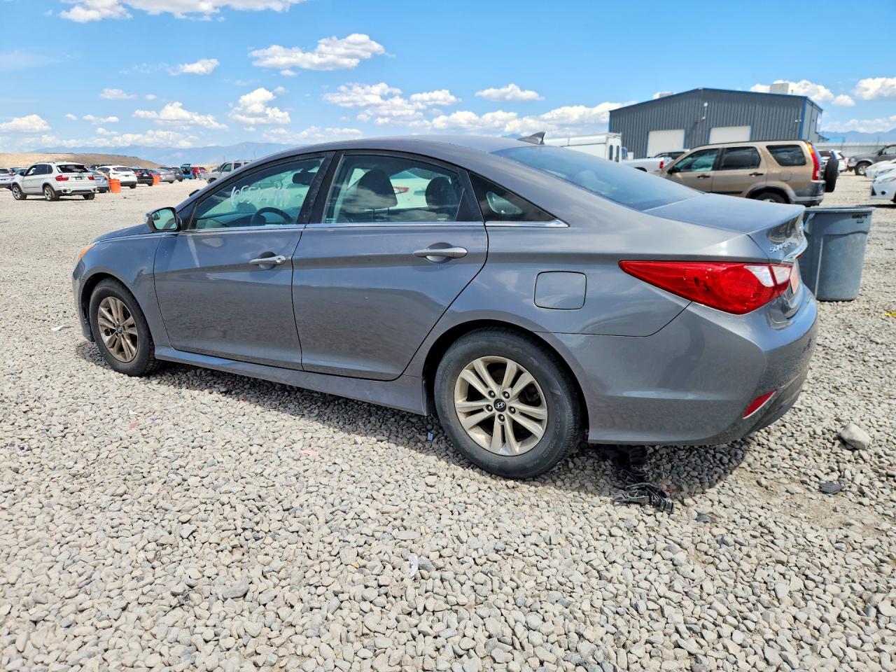 2014 Hyundai Sonata Gls Угольный vin: 5NPEB4AC2EH858175