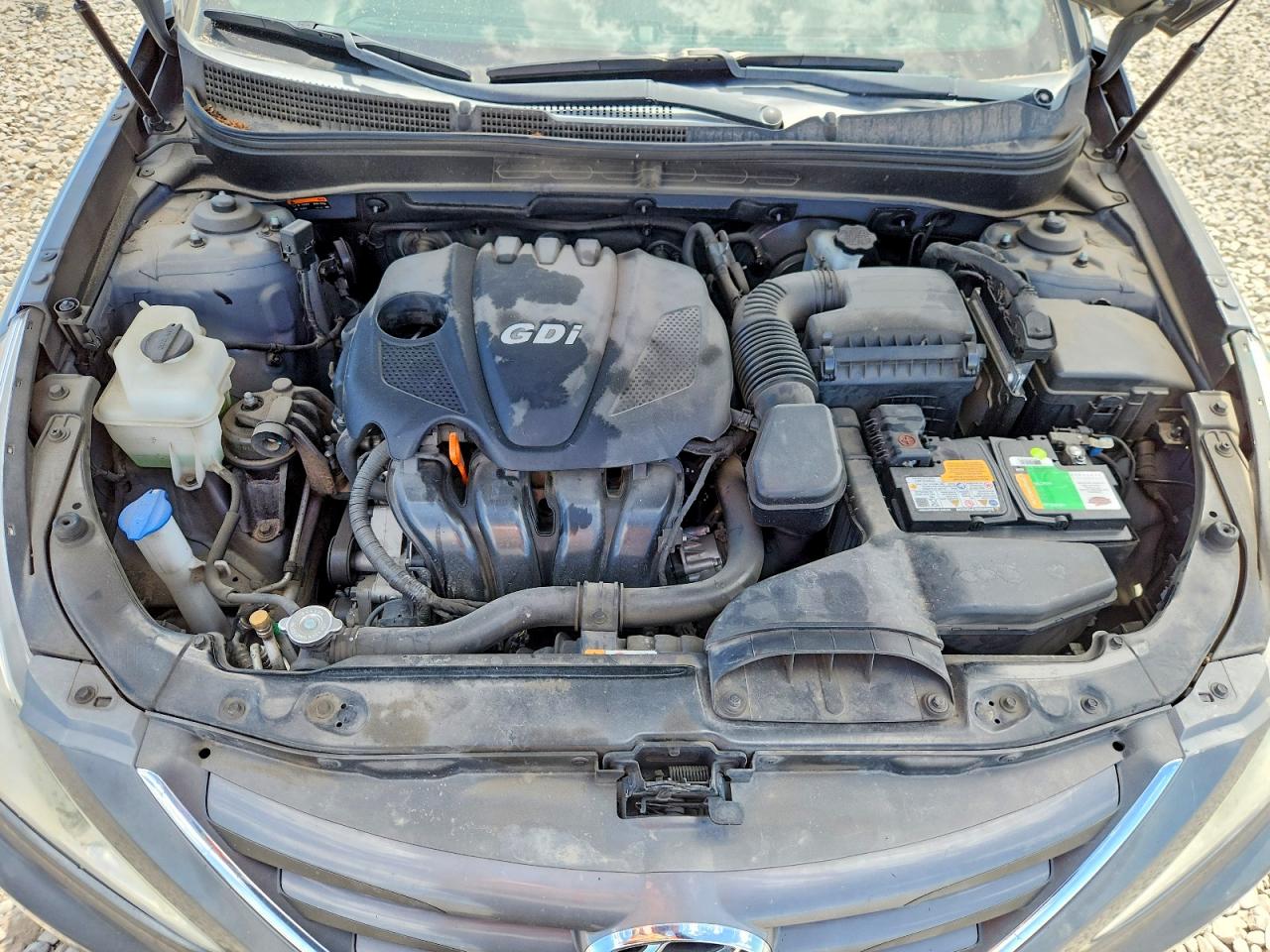 2014 Hyundai Sonata Gls Угольный vin: 5NPEB4AC2EH858175