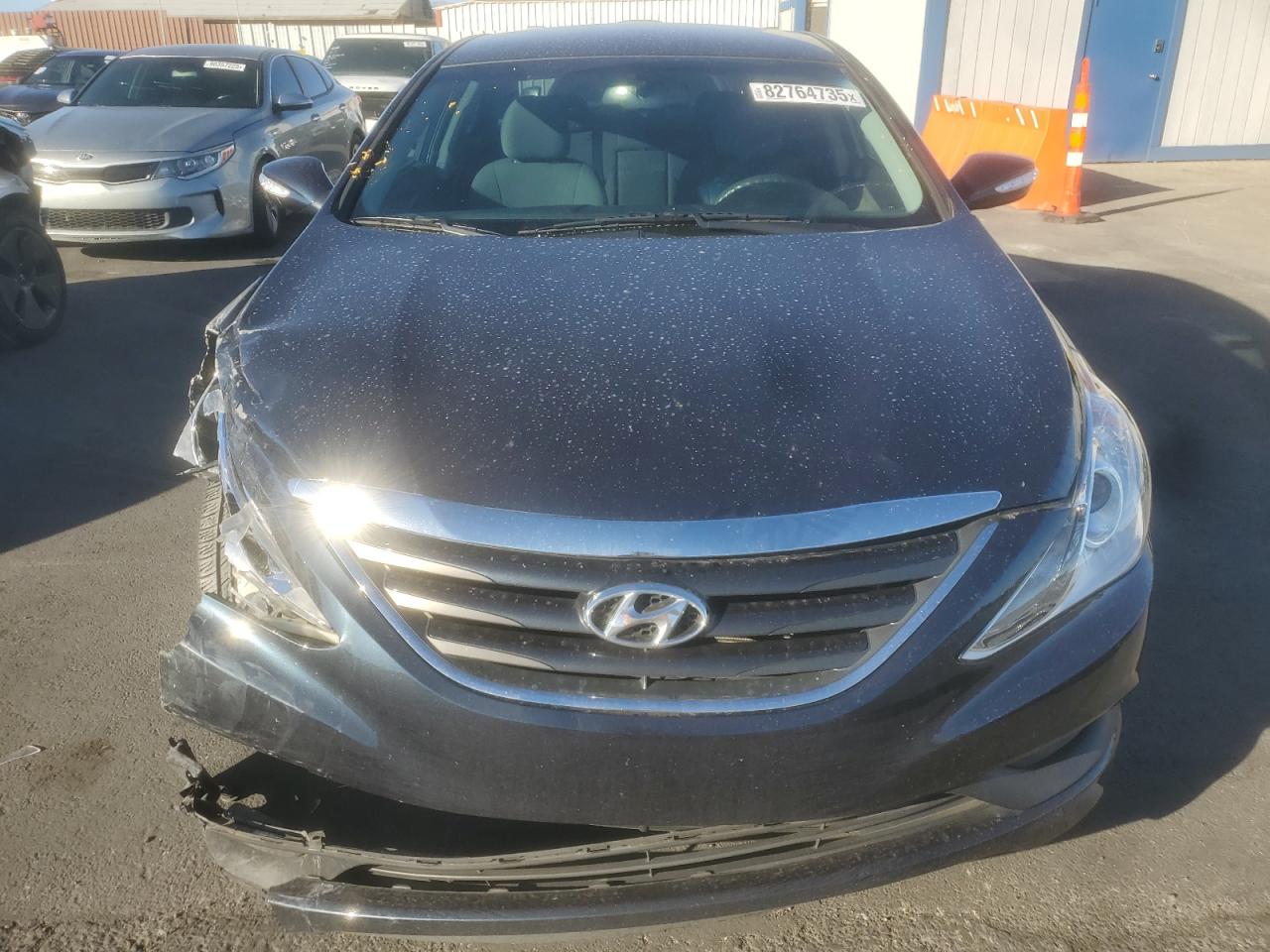 2014 Hyundai Sonata Gls Blue vin: 5NPEB4AC2EH868205