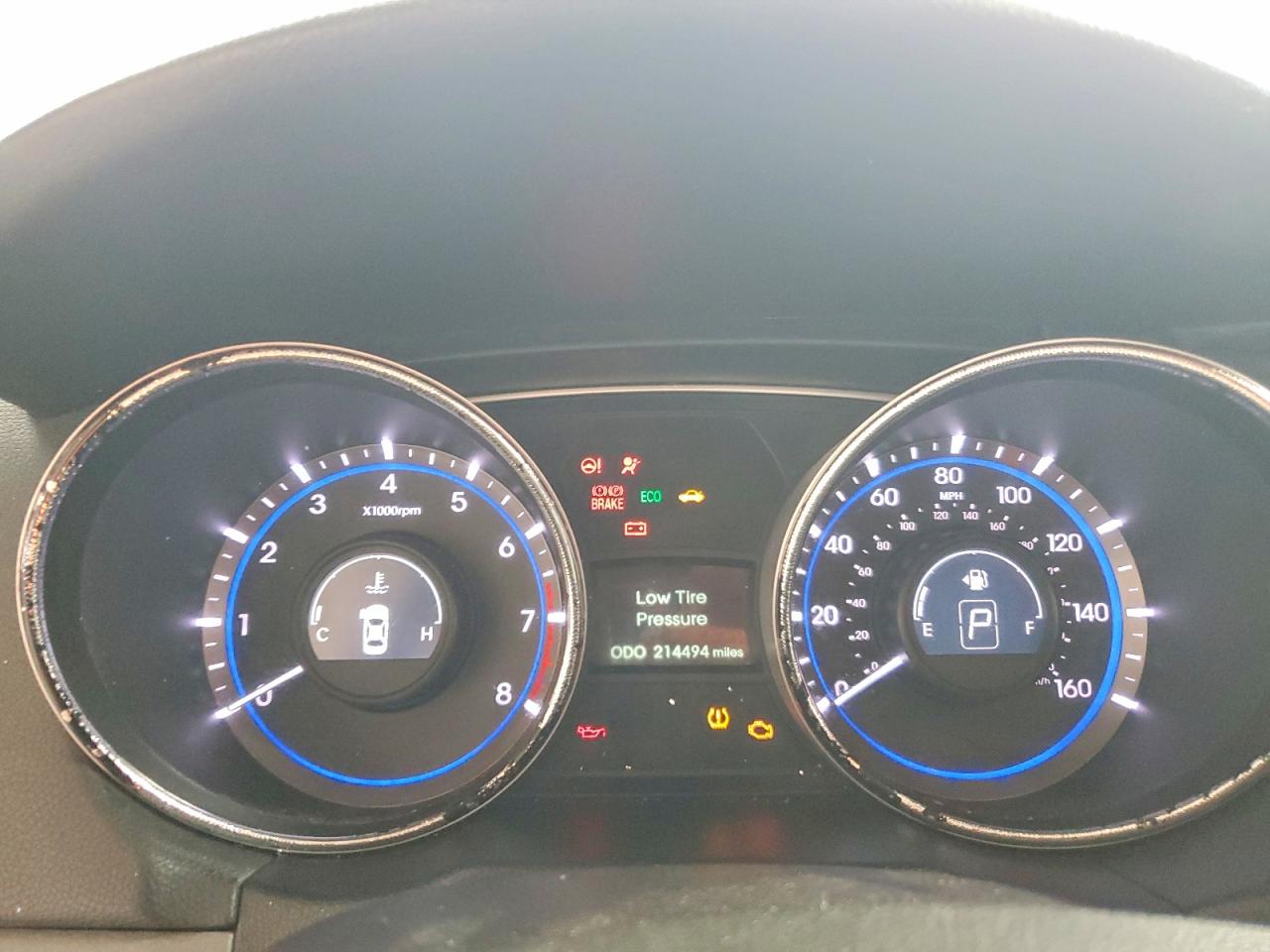 2014 Hyundai Sonata Gls Синий vin: 5NPEB4AC2EH874585