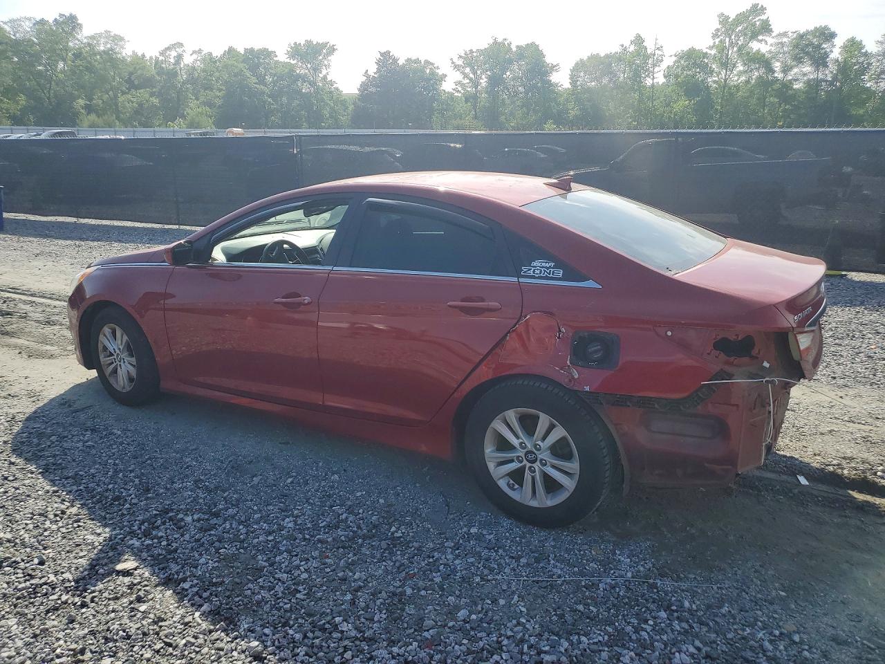 2014 Hyundai Sonata Gls Red vin: 5NPEB4AC2EH875204