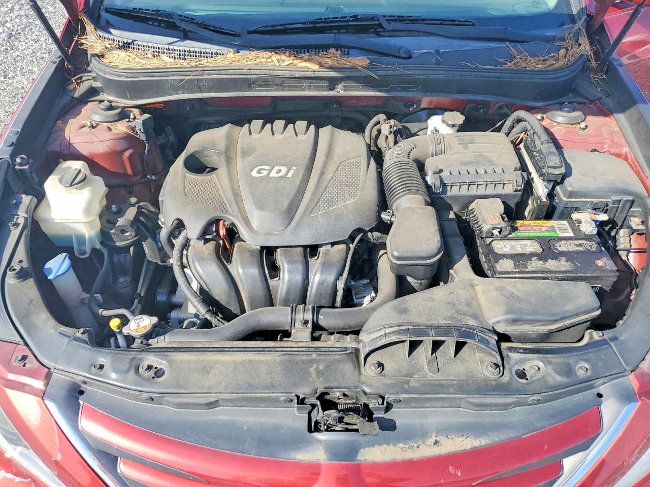 2014 Hyundai Sonata Gls Red vin: 5NPEB4AC2EH875204