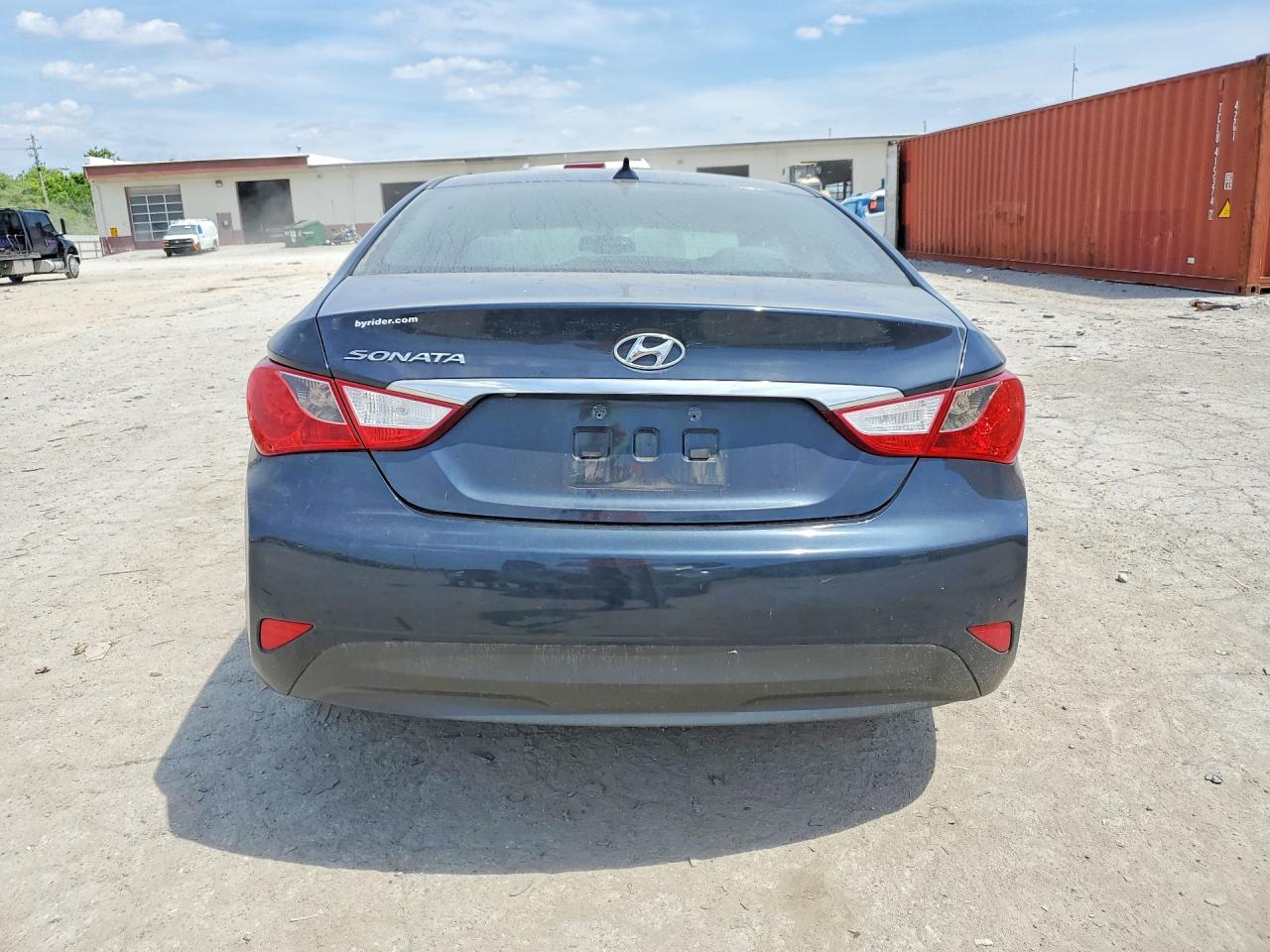 2014 Hyundai Sonata Gls Gray vin: 5NPEB4AC2EH894271