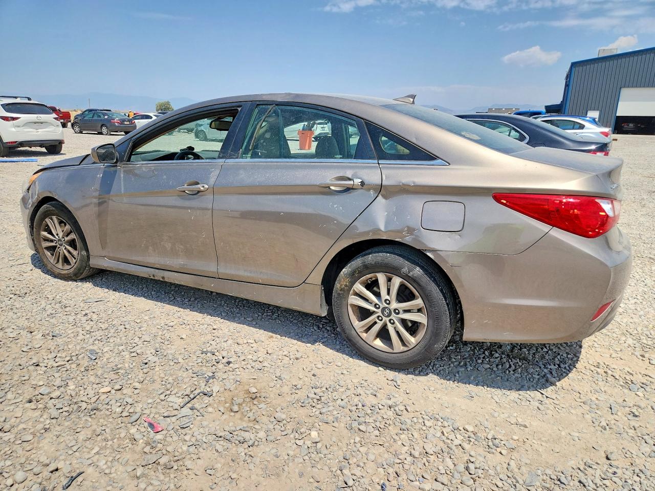 2014 Hyundai Sonata Gls Tan vin: 5NPEB4AC2EH901736