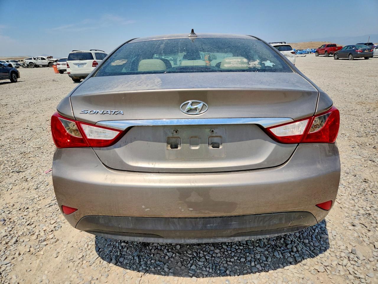 2014 Hyundai Sonata Gls Tan vin: 5NPEB4AC2EH901736