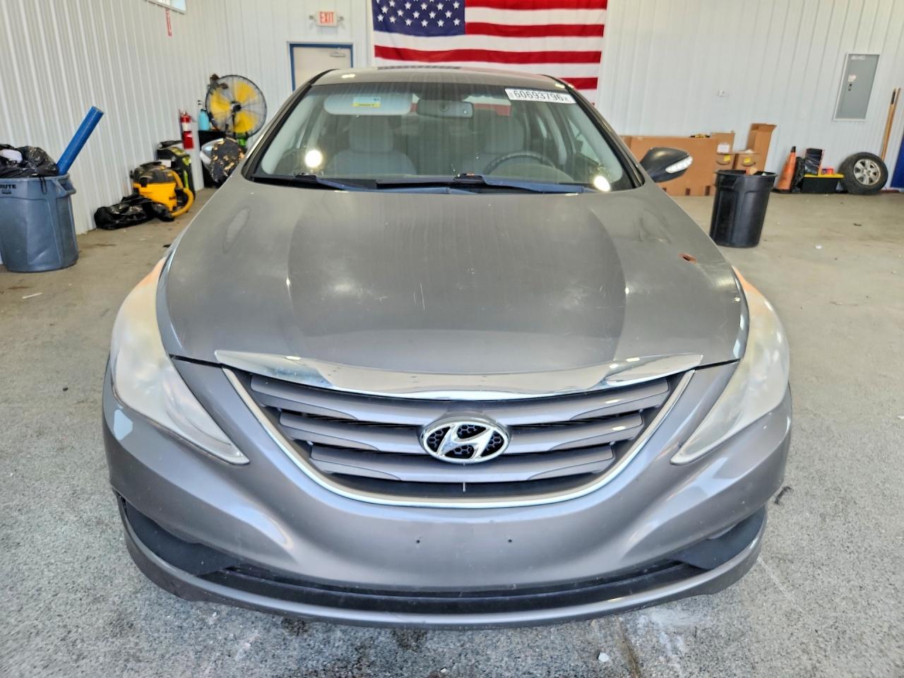 2014 Hyundai Sonata Gls Серый vin: 5NPEB4AC2EH921193