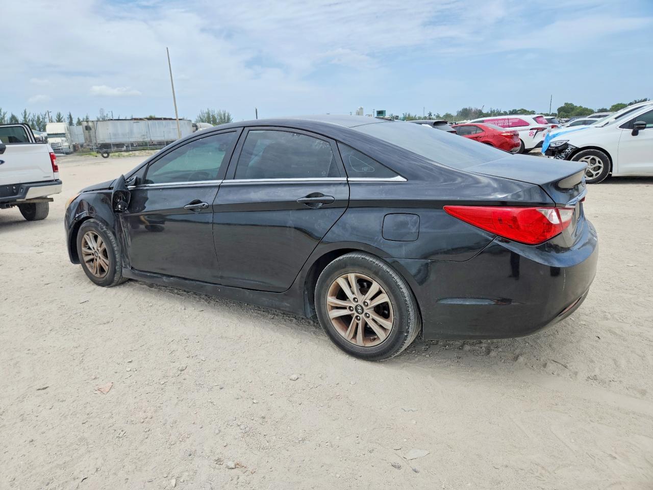2014 Hyundai Sonata Gls Black vin: 5NPEB4AC2EH923042