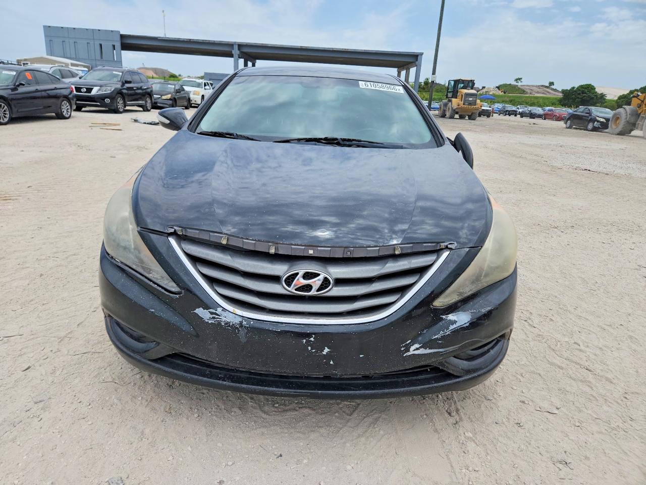 2014 Hyundai Sonata Gls Black vin: 5NPEB4AC2EH923042