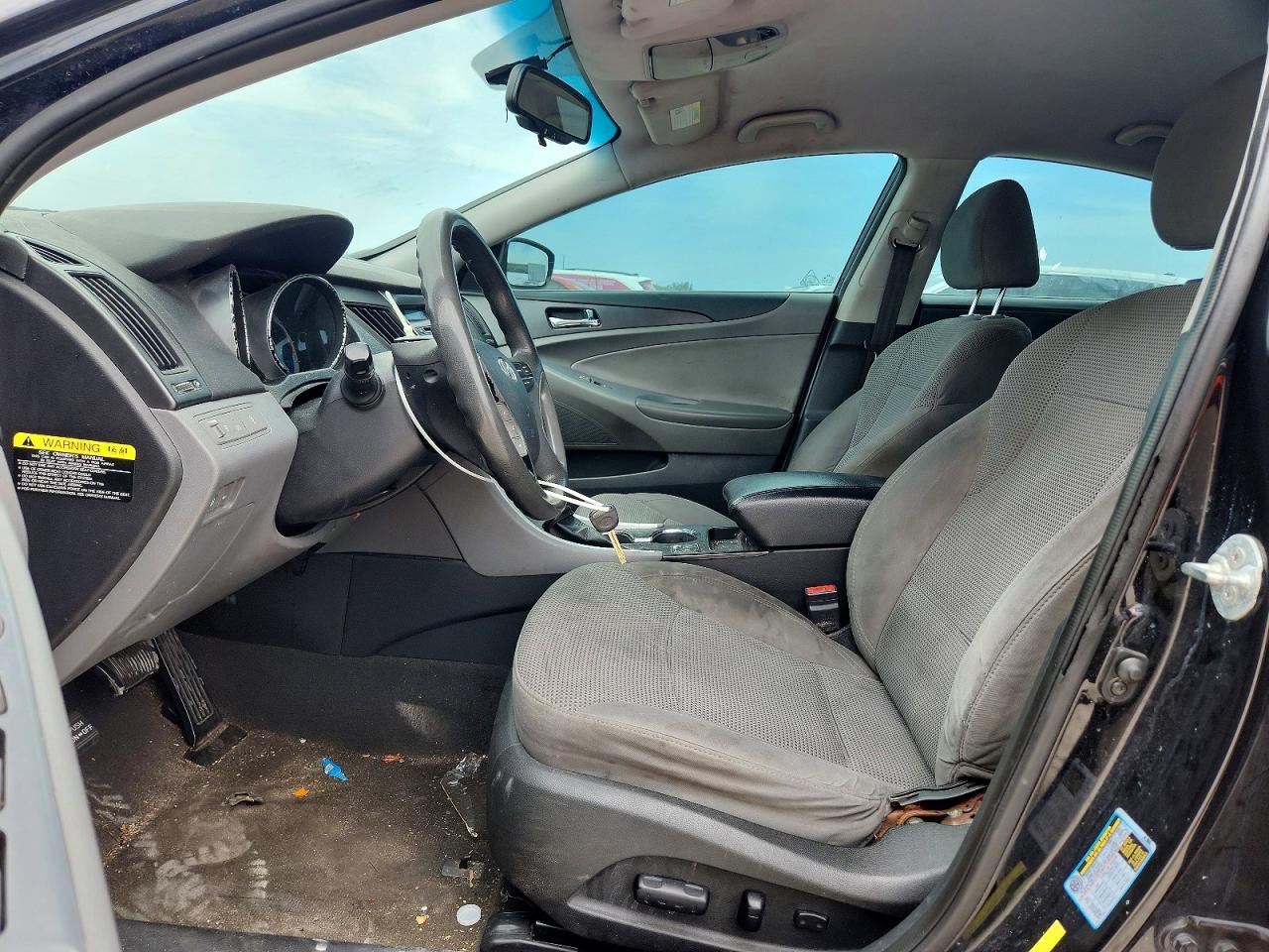 2014 Hyundai Sonata Gls Black vin: 5NPEB4AC2EH923042