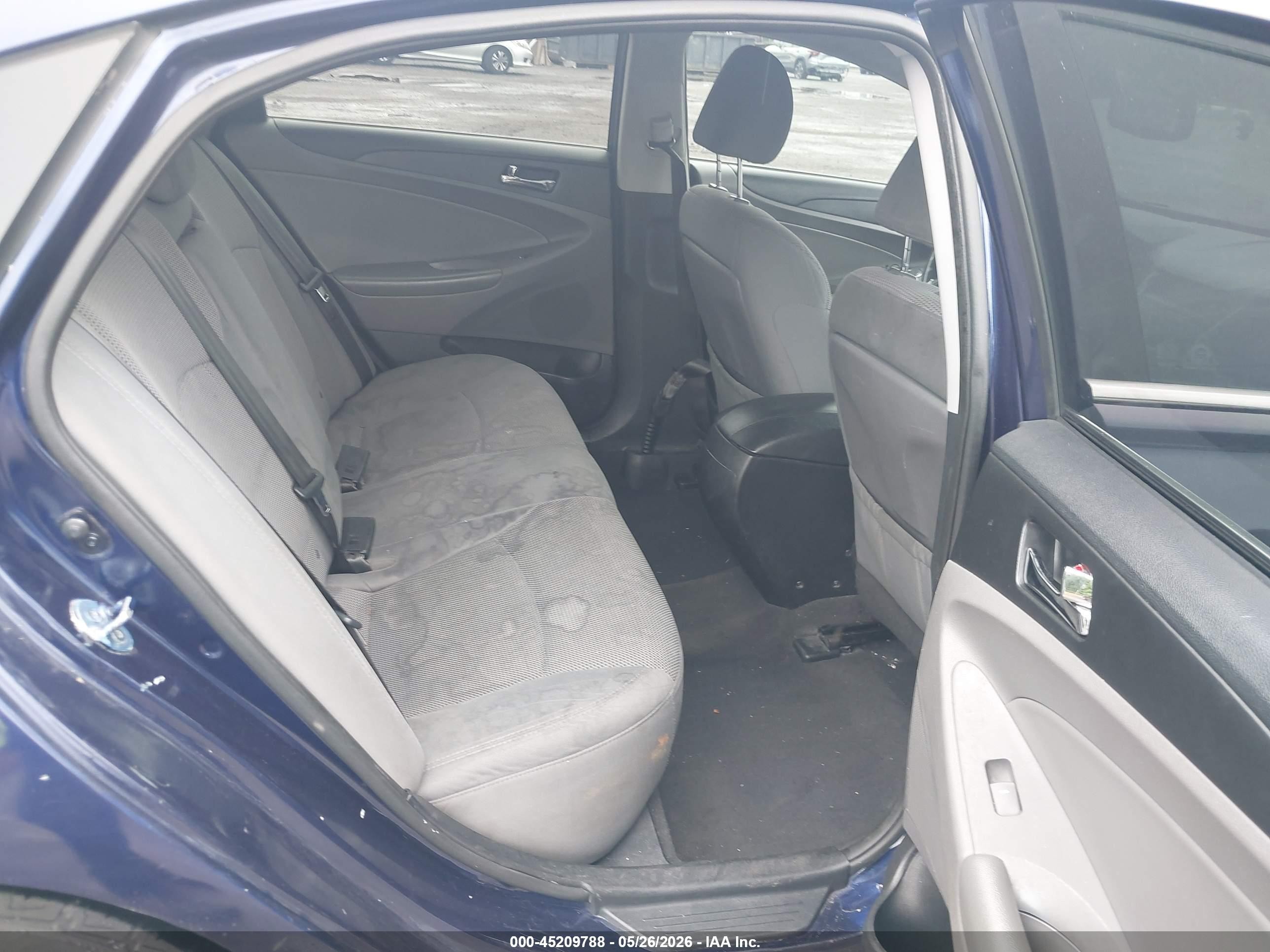 2014 Hyundai Sonata Gls Blue vin: 5NPEB4AC2EH926345