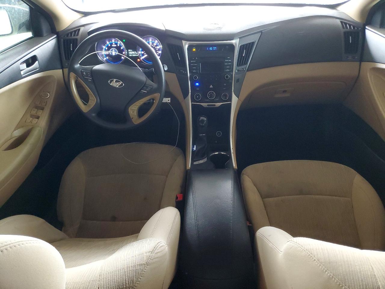 2014 Hyundai Sonata Gls White vin: 5NPEB4AC2EH927771
