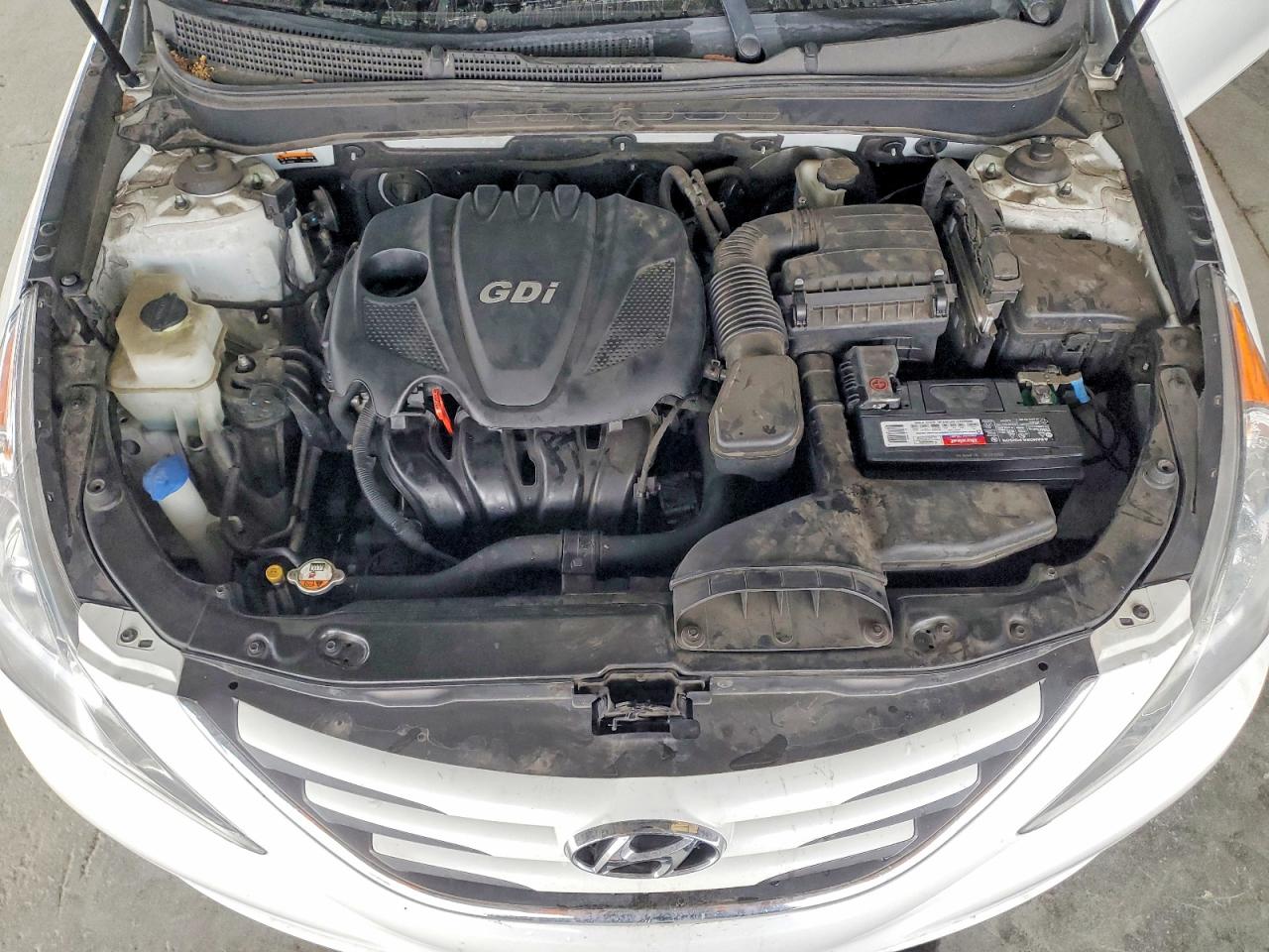 2014 Hyundai Sonata Gls White vin: 5NPEB4AC2EH927771