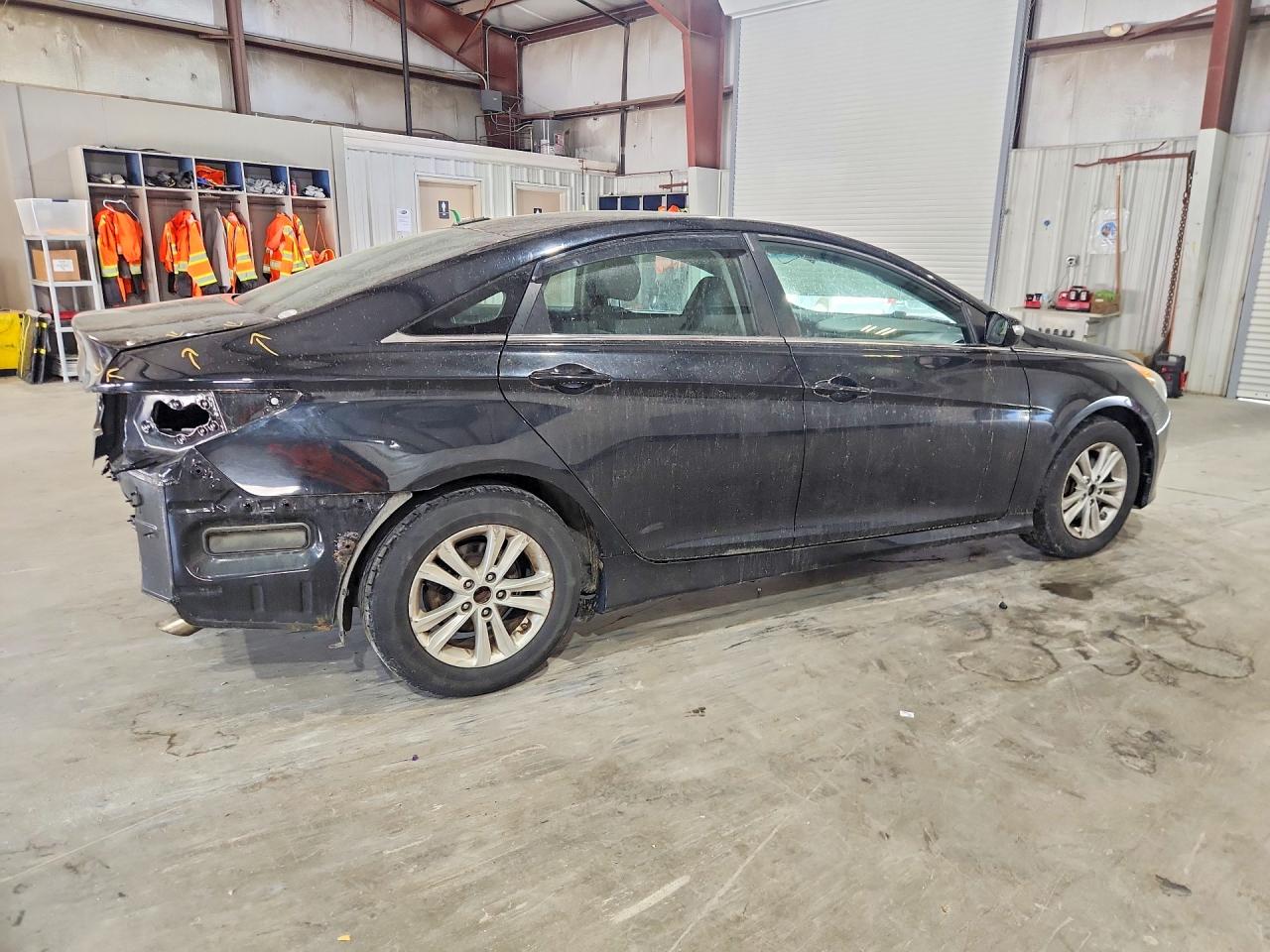 2014 Hyundai Sonata Gls Black vin: 5NPEB4AC2EH935580
