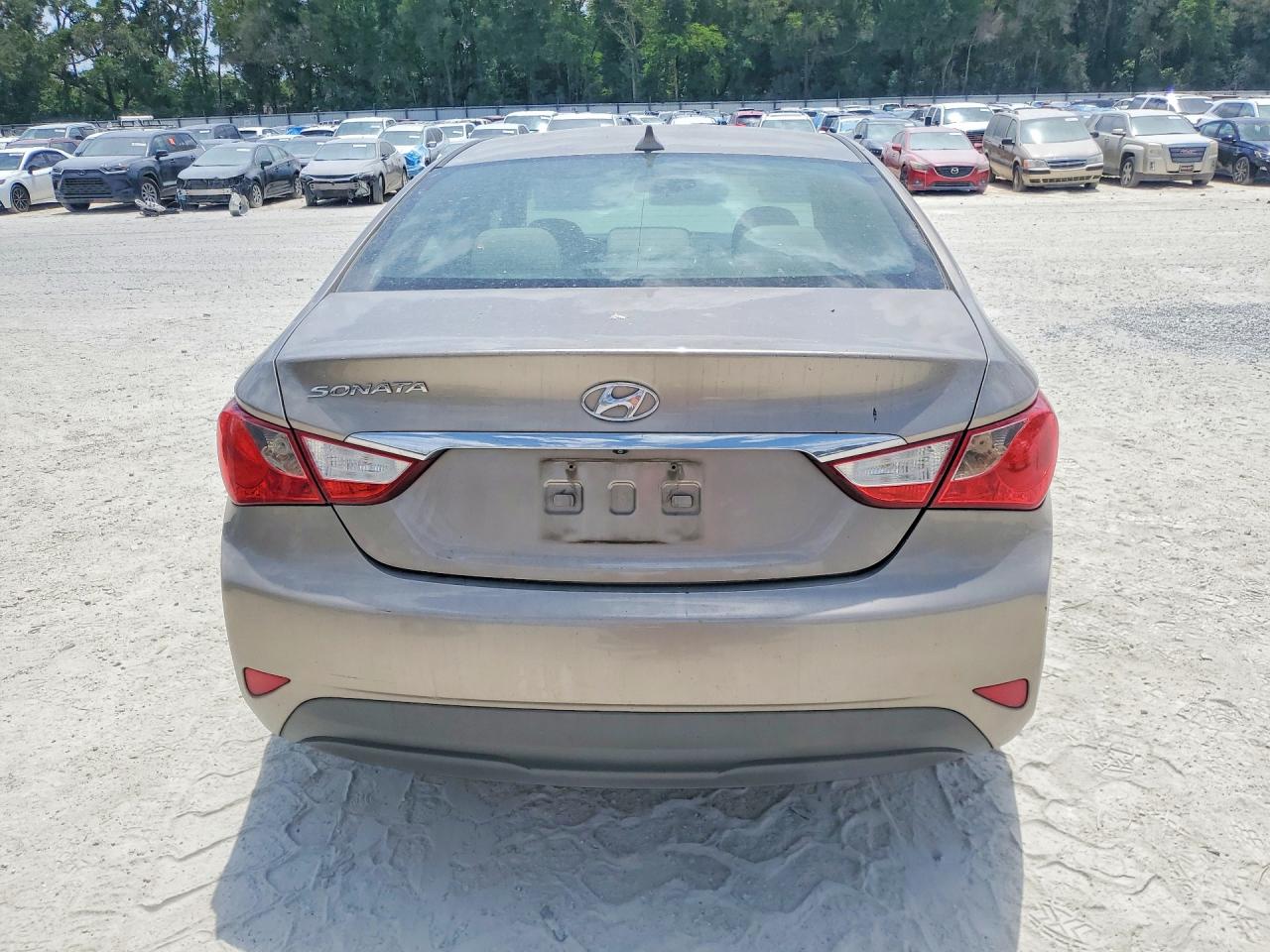 2014 Hyundai Sonata Gls Tan vin: 5NPEB4AC2EH936356