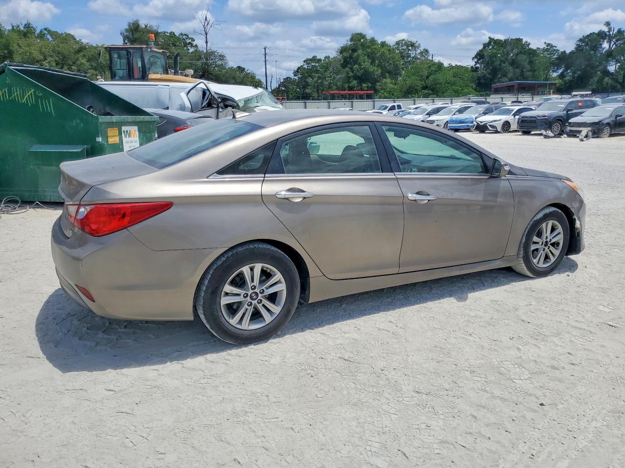 2014 Hyundai Sonata Gls Tan vin: 5NPEB4AC2EH936356
