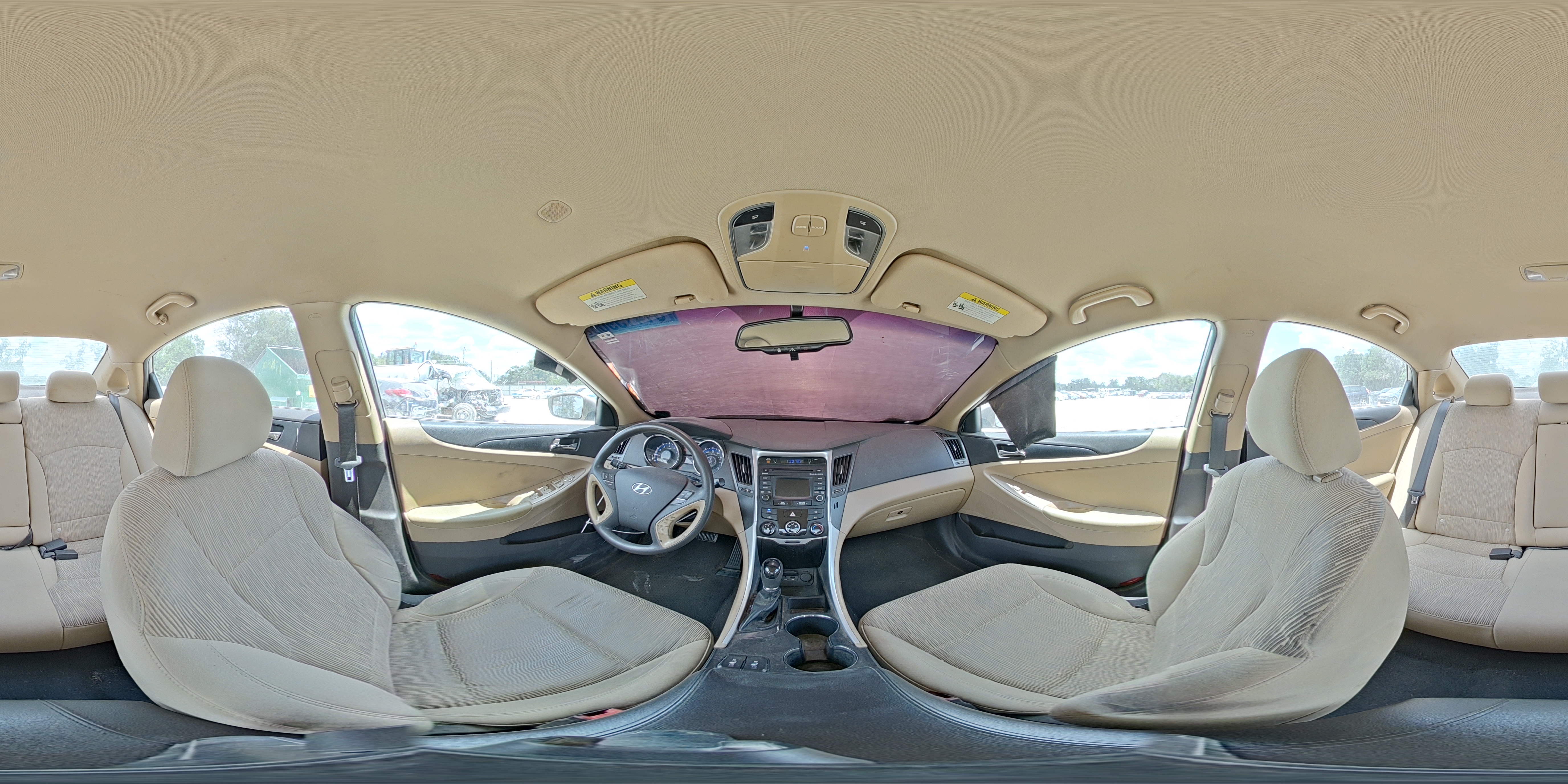 2014 Hyundai Sonata Gls Tan vin: 5NPEB4AC2EH936356