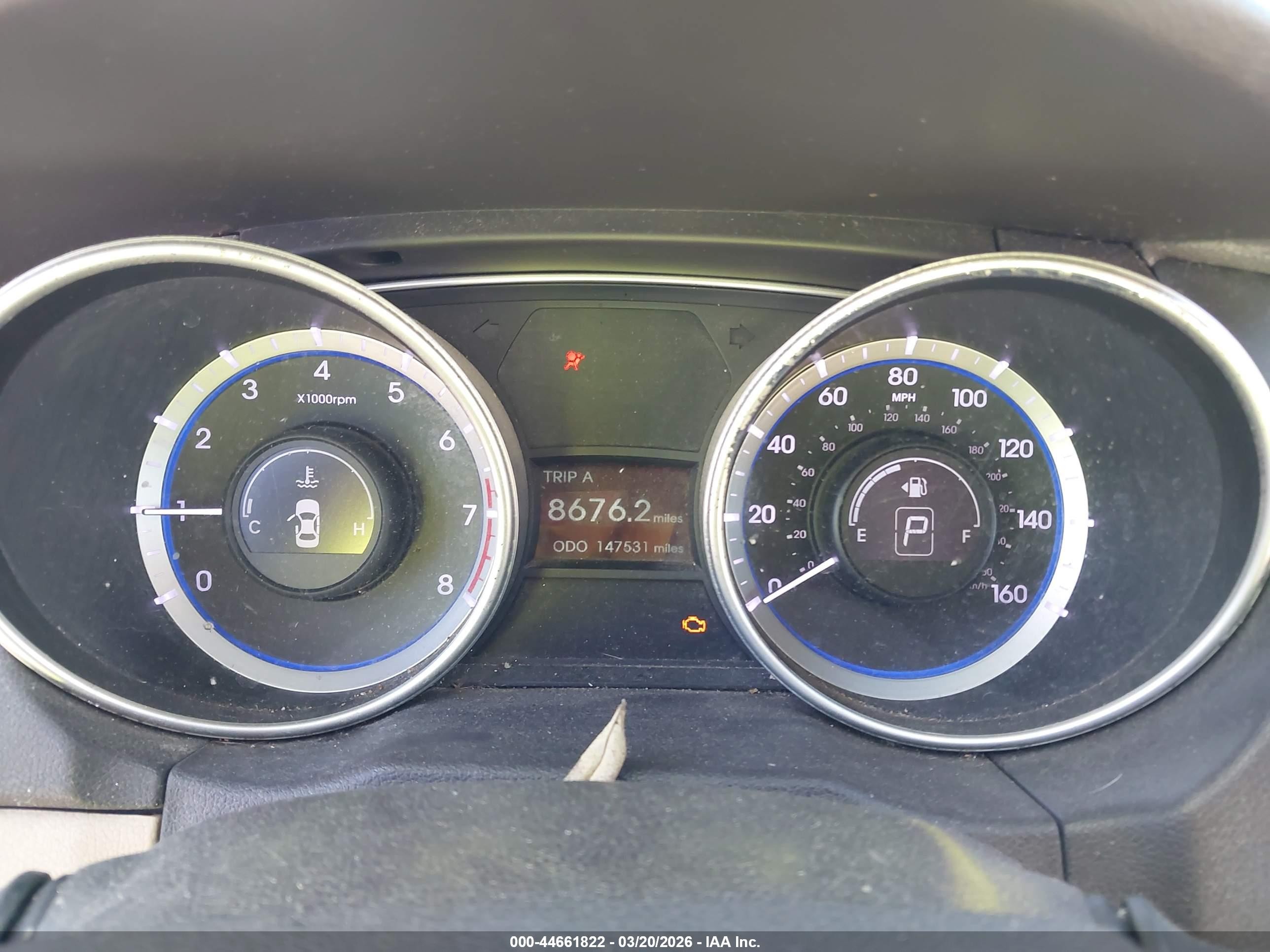 2011 Hyundai Sonata Gls Red vin: 5NPEB4AC3BH004629