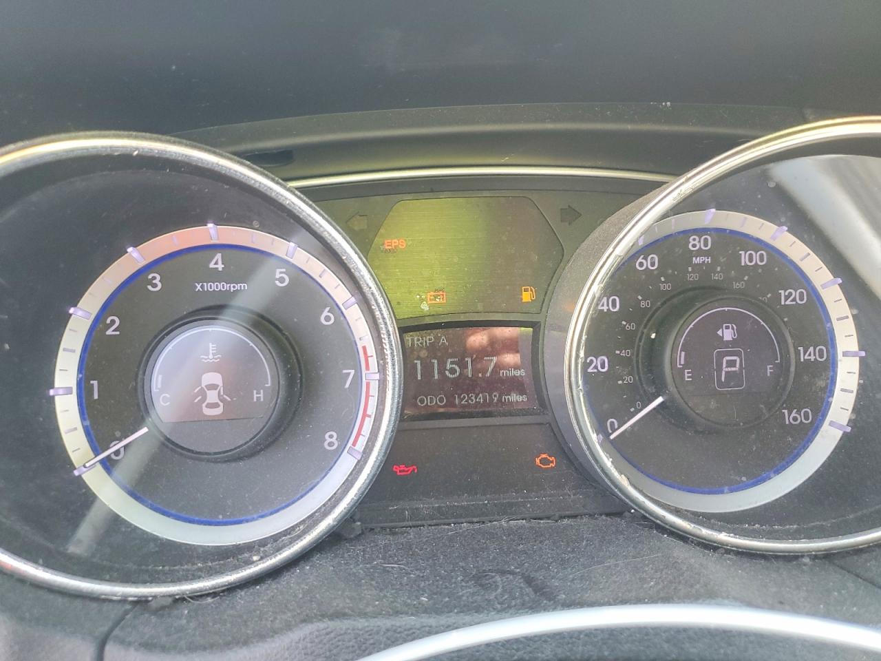 2011 Hyundai Sonata Gls Gray vin: 5NPEB4AC3BH019289
