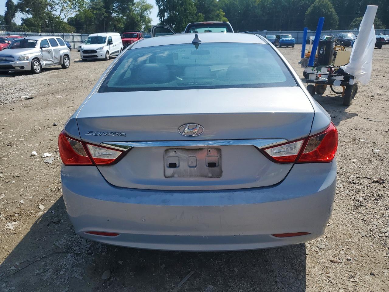 2011 Hyundai Sonata Gls Gray vin: 5NPEB4AC3BH019289