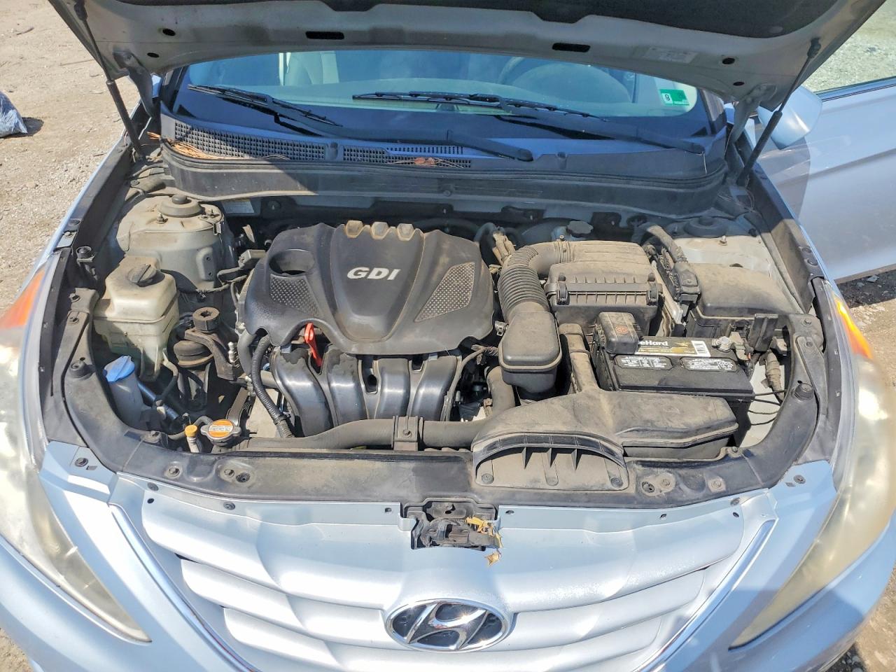 2011 Hyundai Sonata Gls Gray vin: 5NPEB4AC3BH019289