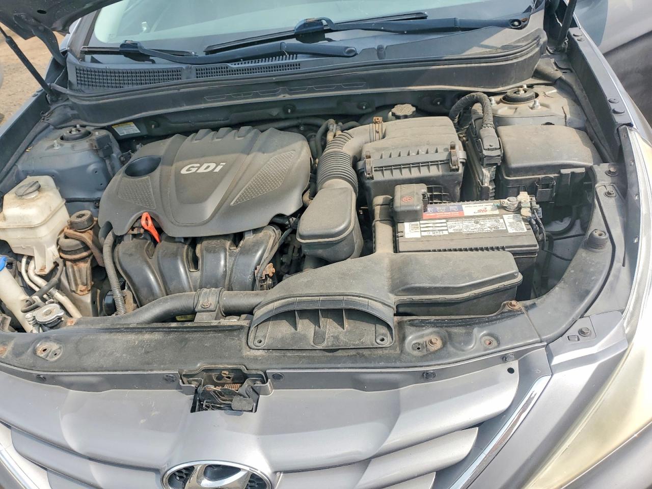 2011 Hyundai Sonata Gls Gray vin: 5NPEB4AC3BH082747