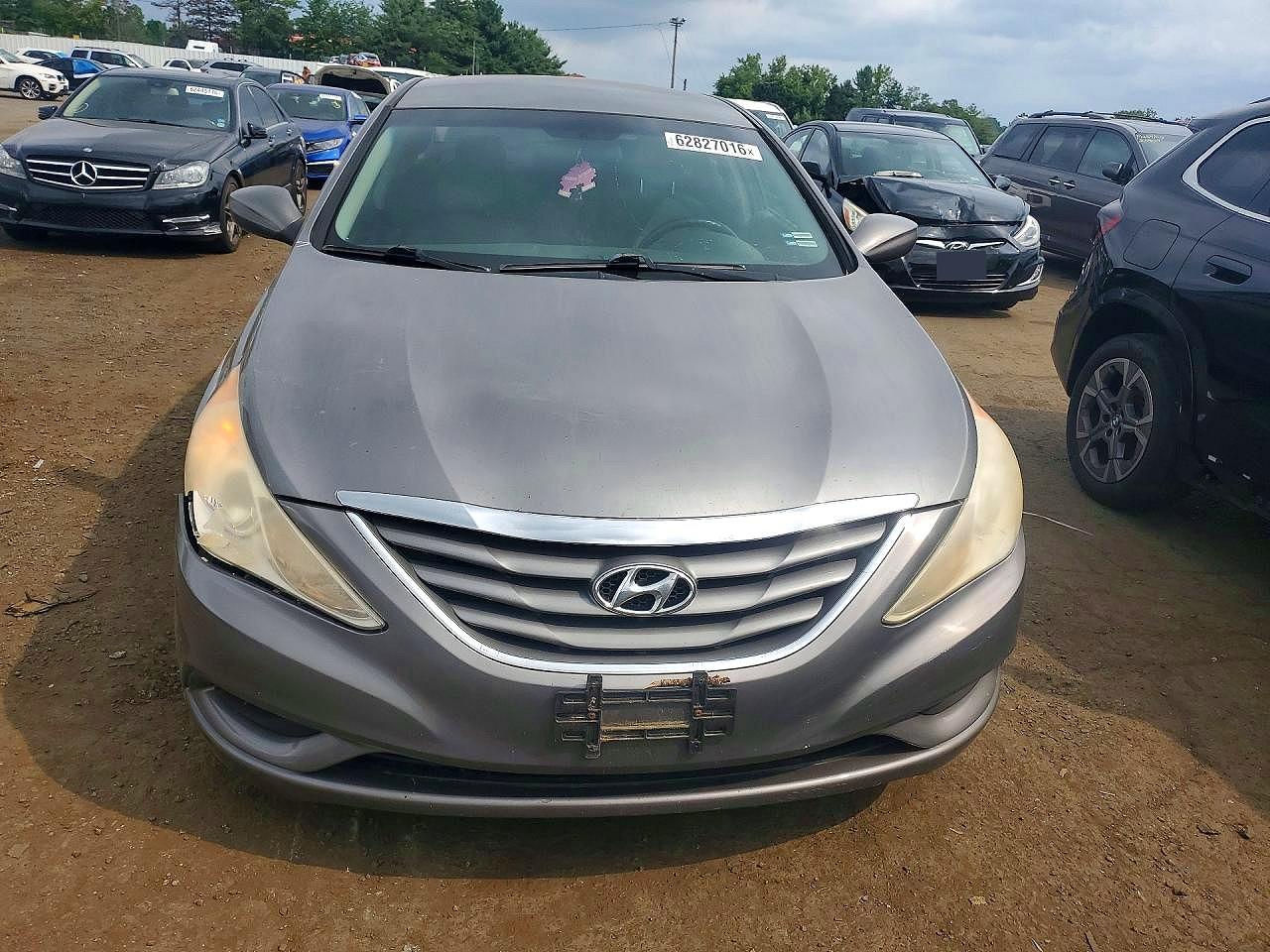 2011 Hyundai Sonata Gls Gray vin: 5NPEB4AC3BH082747
