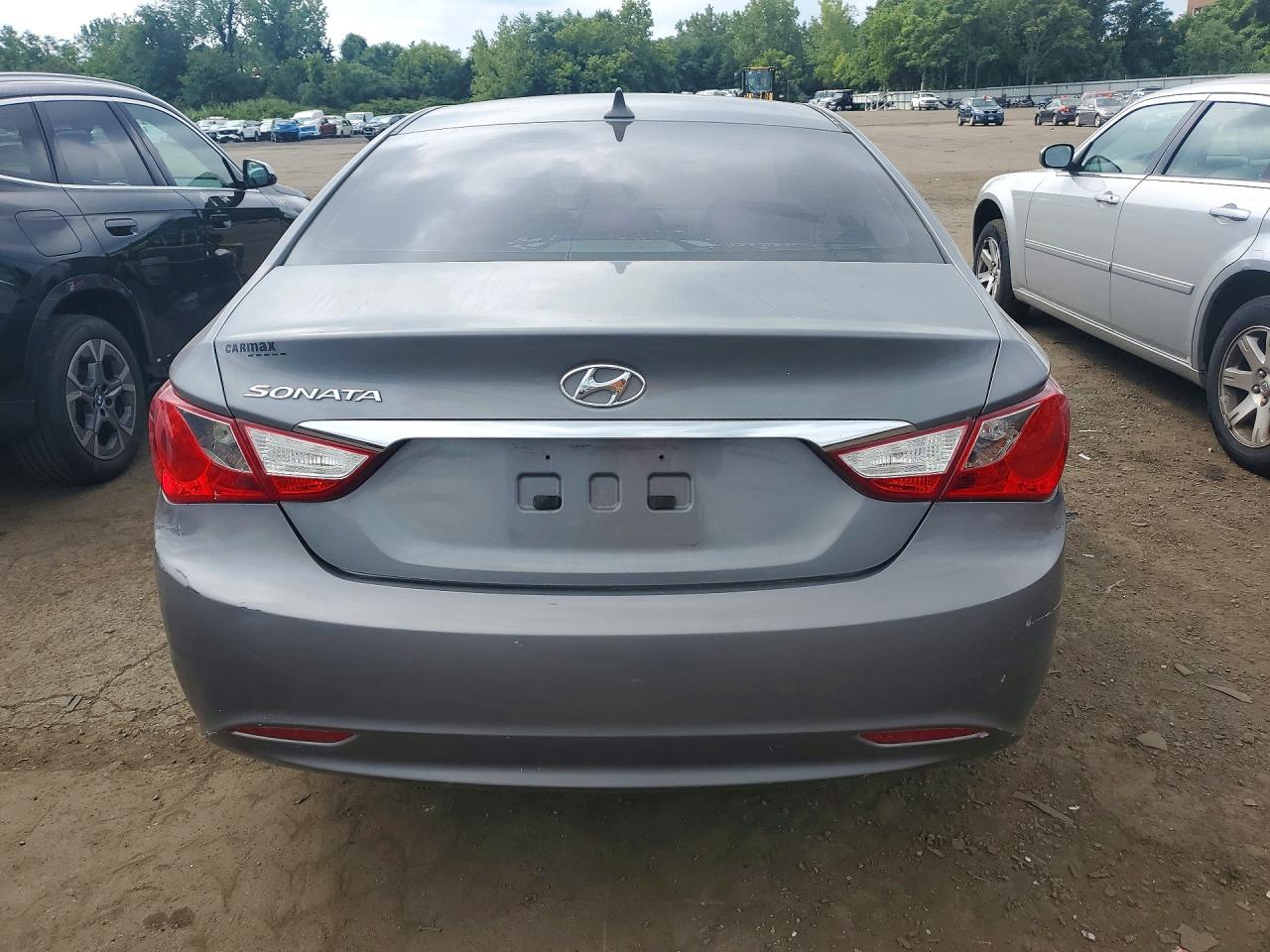 2011 Hyundai Sonata Gls Gray vin: 5NPEB4AC3BH082747