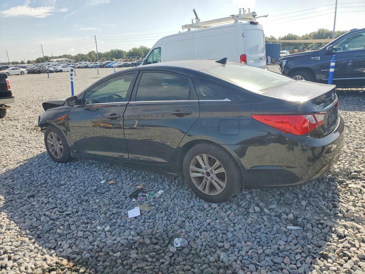 2011 Hyundai Sonata Gls Черный vin: 5NPEB4AC3BH100079