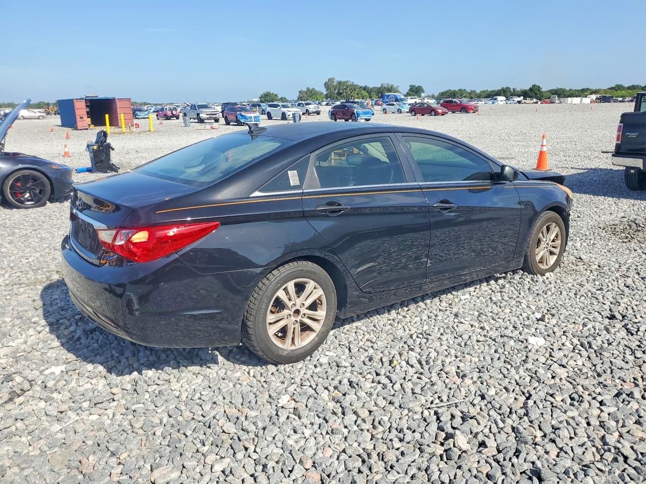 2011 Hyundai Sonata Gls Черный vin: 5NPEB4AC3BH100079
