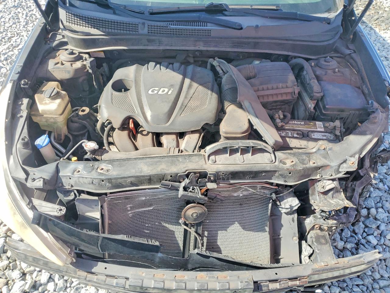 2011 Hyundai Sonata Gls Черный vin: 5NPEB4AC3BH100079