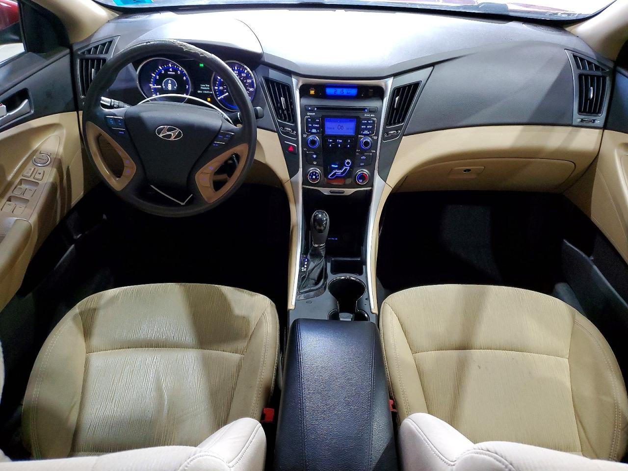 2011 Hyundai Sonata Gls Red vin: 5NPEB4AC3BH101961