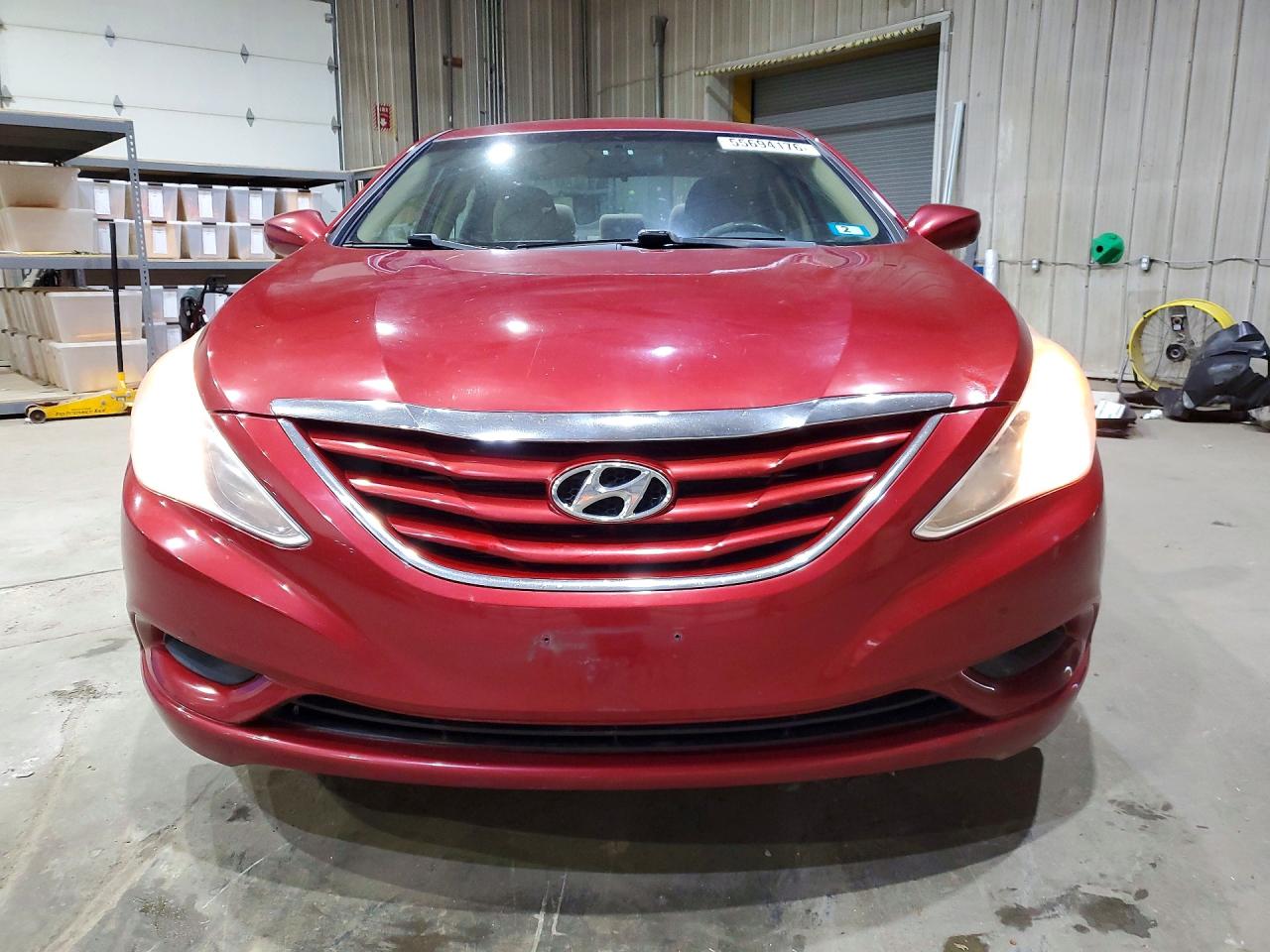 2011 Hyundai Sonata Gls Red vin: 5NPEB4AC3BH101961