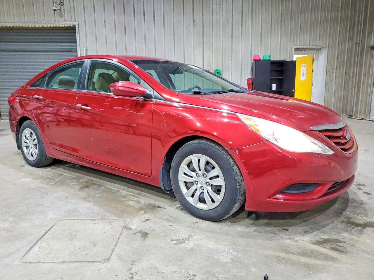 2011 Hyundai Sonata Gls Red vin: 5NPEB4AC3BH101961