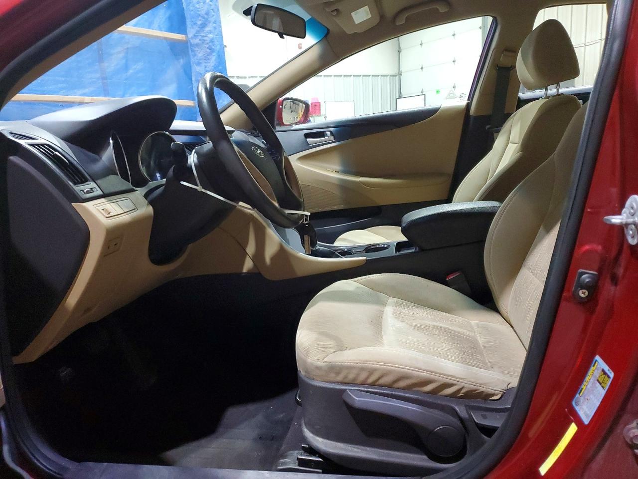 2011 Hyundai Sonata Gls Red vin: 5NPEB4AC3BH101961
