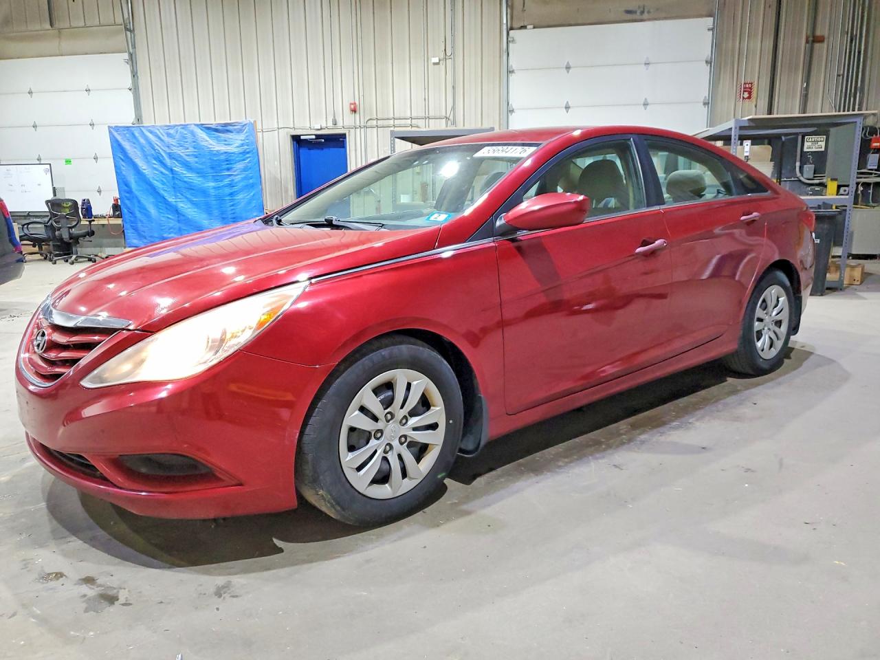 2011 Hyundai Sonata Gls Red vin: 5NPEB4AC3BH101961