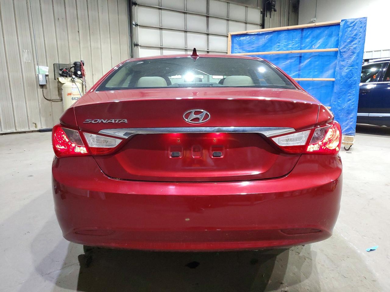2011 Hyundai Sonata Gls Red vin: 5NPEB4AC3BH101961